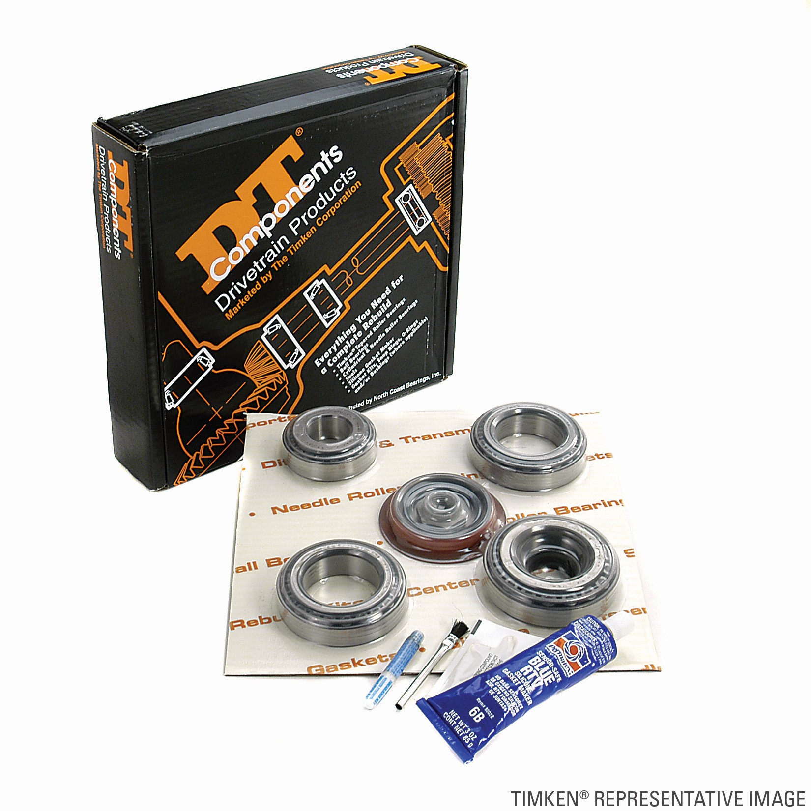 Timken TRK56 Contains Bearings, Seal and Other Components Needed to Rebuild the Transmission