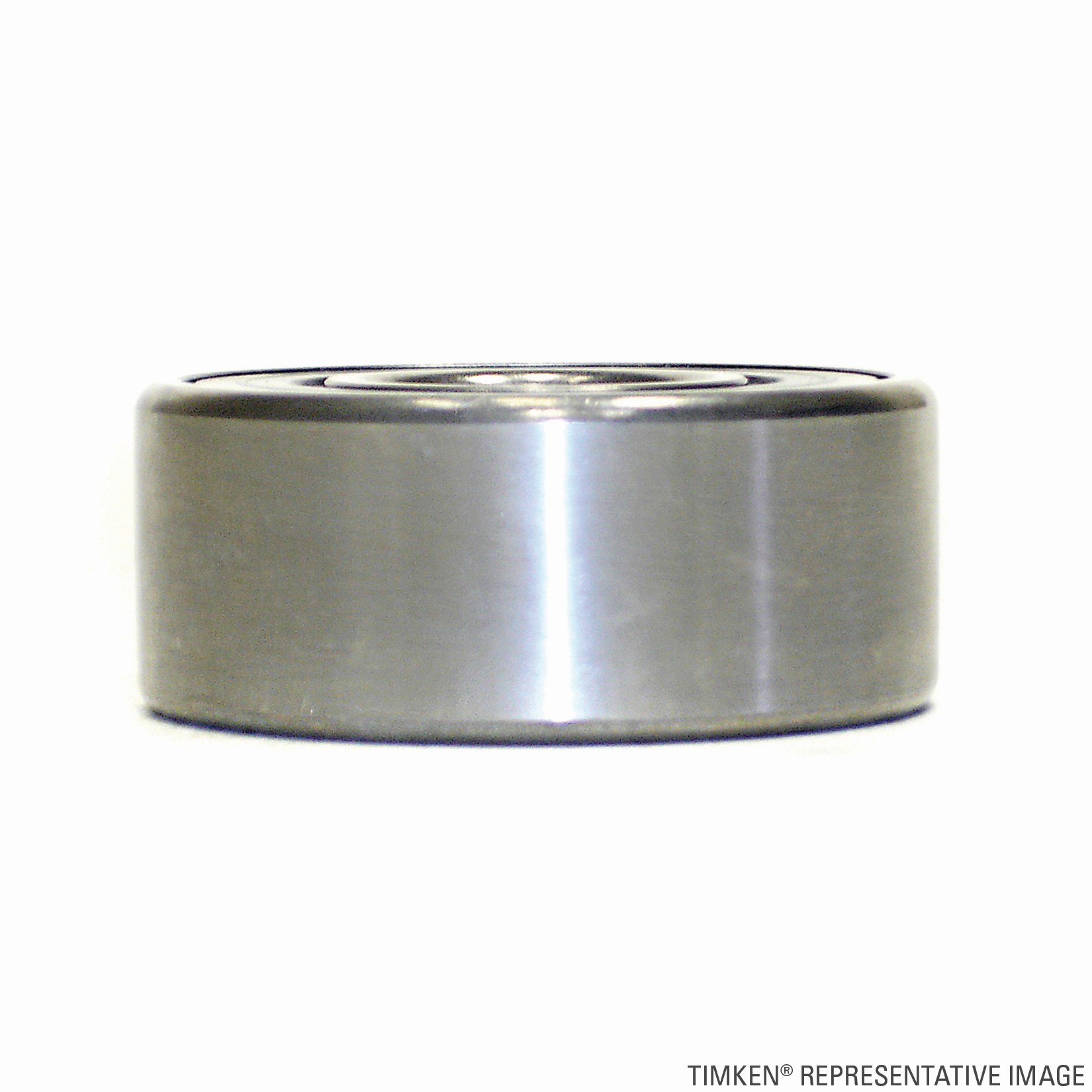 Timken W205PP Conrad Deep Groove Single Row Radial Ball Bearing, Wide Type with 2-Rubber Seals - Image 3