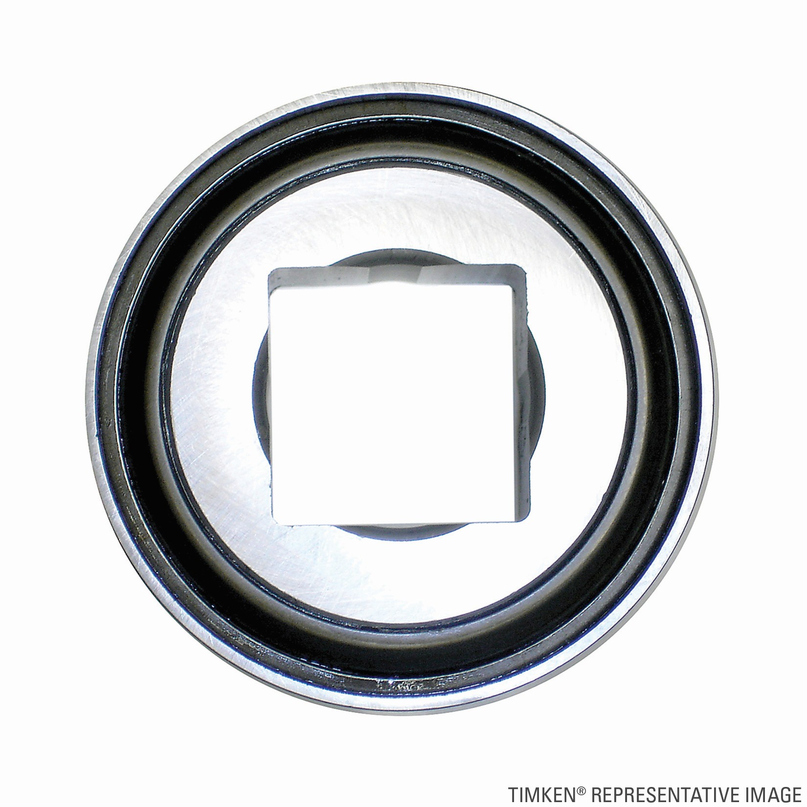 Timken W211PPB6 Tri-Ply Shrouded Seals, Spherical OD, Square Bore, Non-Relubricatable - Image 2