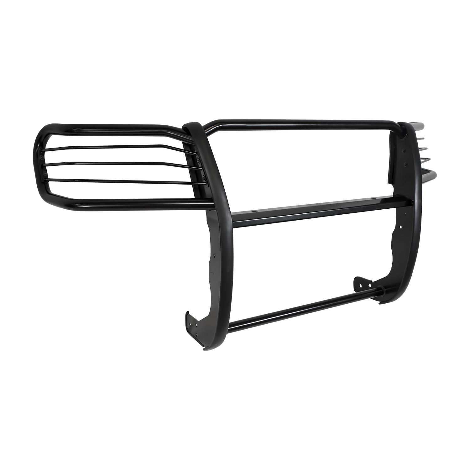 TrailFX E0003B Powder Coated Gloss Black Steel W/Brush Guard W/O Skid Plate W/O Step Plate