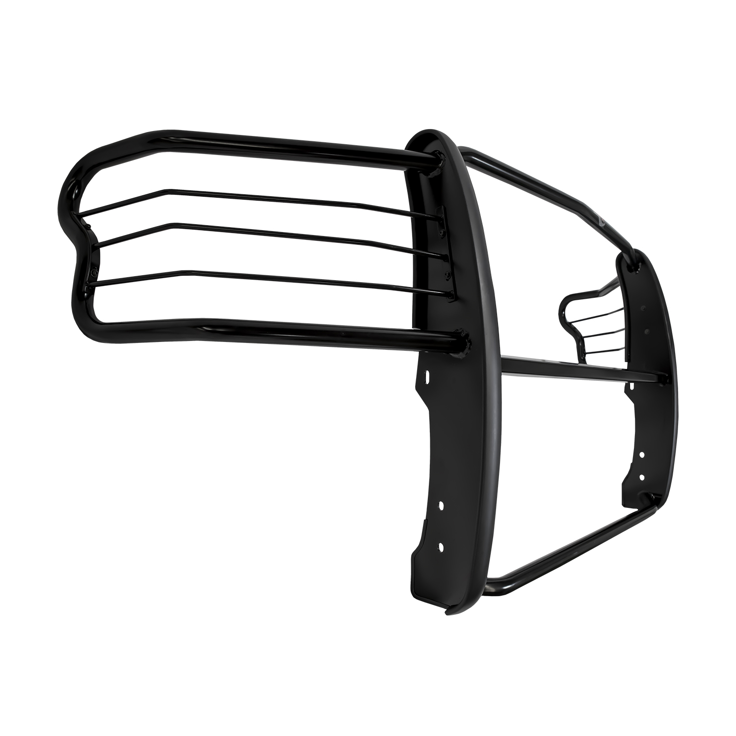 TrailFX E0021B Powder Coated Gloss Black Steel W/Brush Guard W/O Skid Plate W/O Step Plate