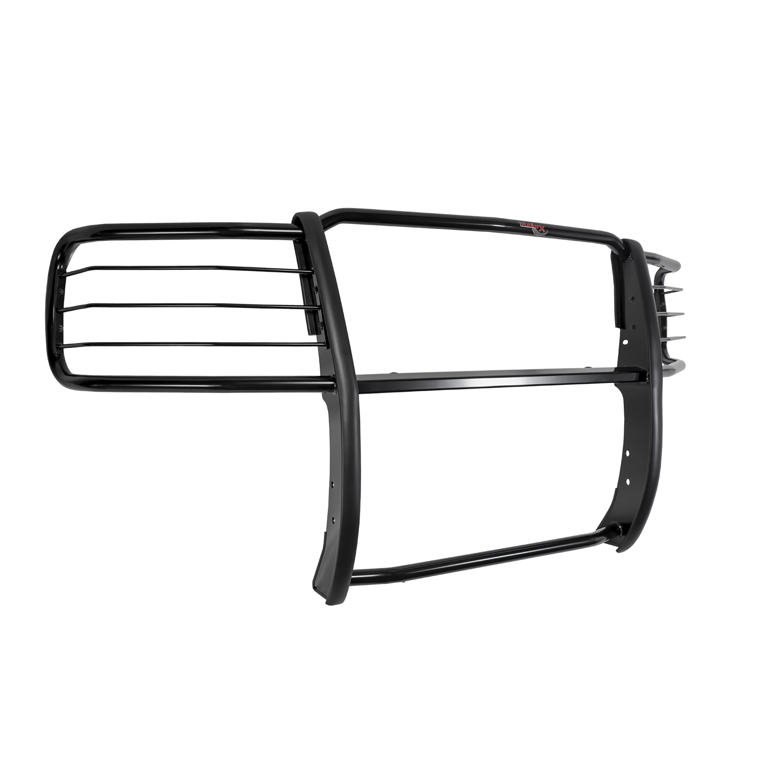 TrailFX E0033B Powder Coated Gloss Black Steel W/Brush Guard W/O Skid Plate W/O Step Plate