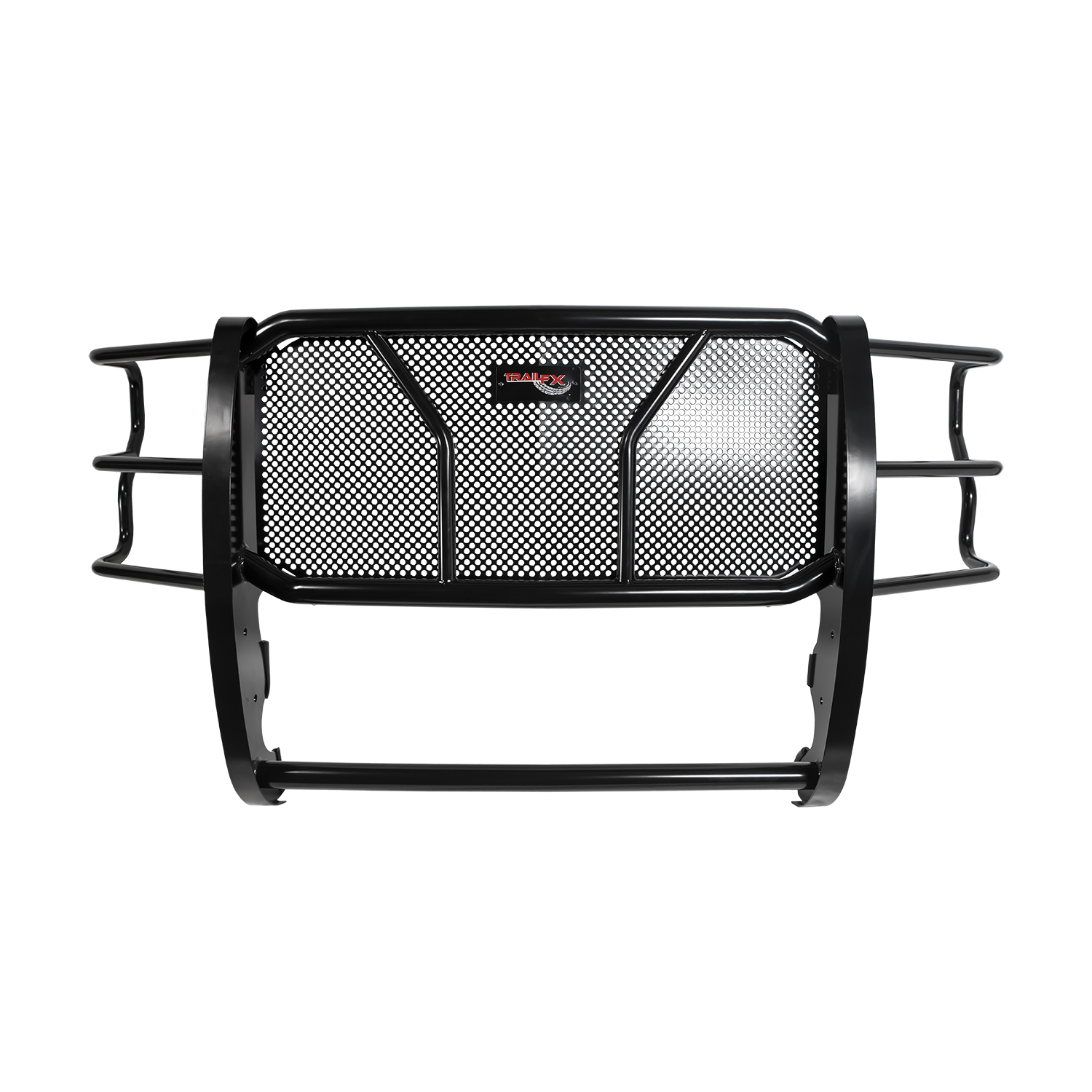 TrailFX E0511B Powder Coated Black Steel With Brush Guard