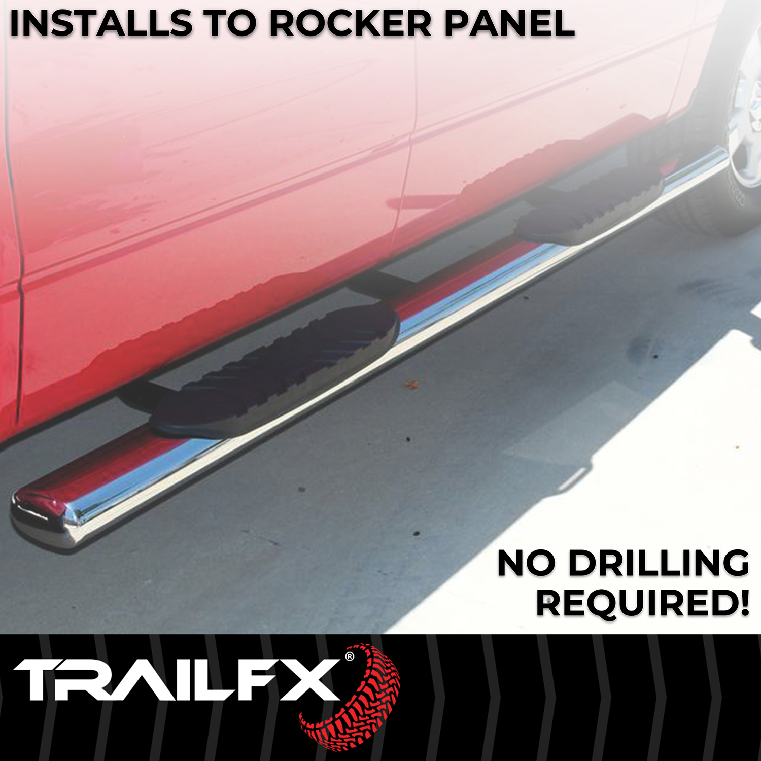TrailFX 2920212021 4 Inch Oval Straight Pol Stainless Steel - Image 6