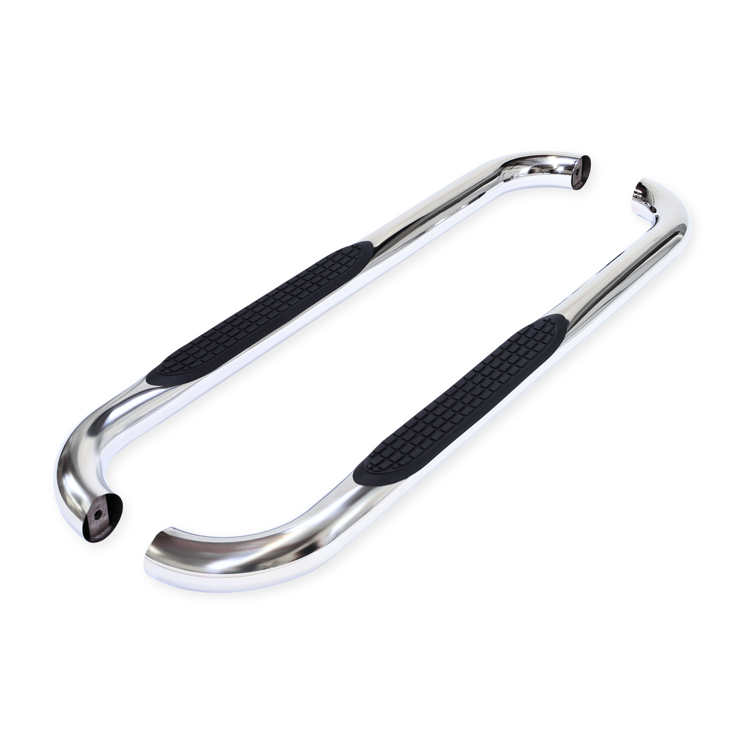 TrailFX A0029S 3 Inch Round Bent Pol Stainless Steel Without End Caps Frame Body Mount Bolts - Image 4