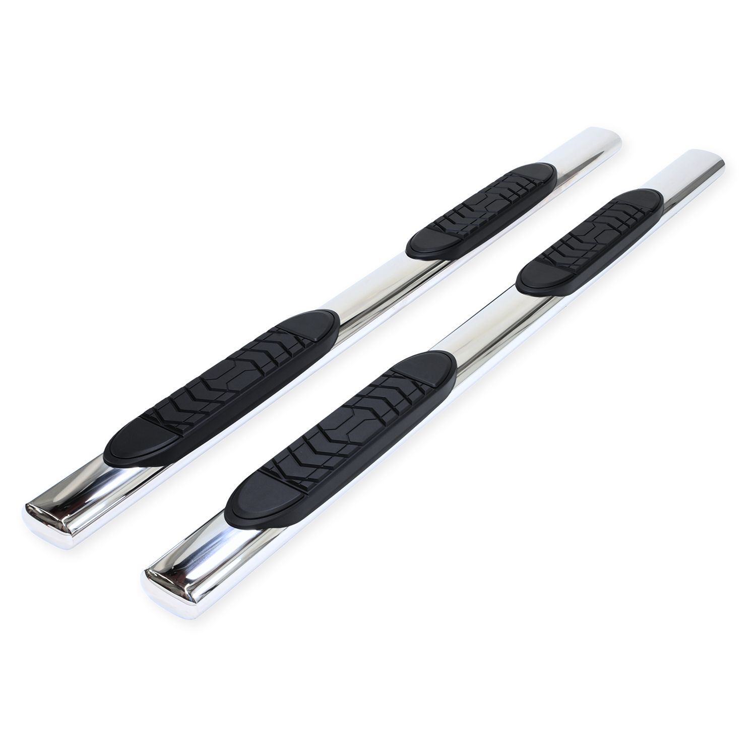TrailFX A7002S 5 Inch Oval Straight Pol Stainless Steel Frame Body Mount Bolts - Image 2