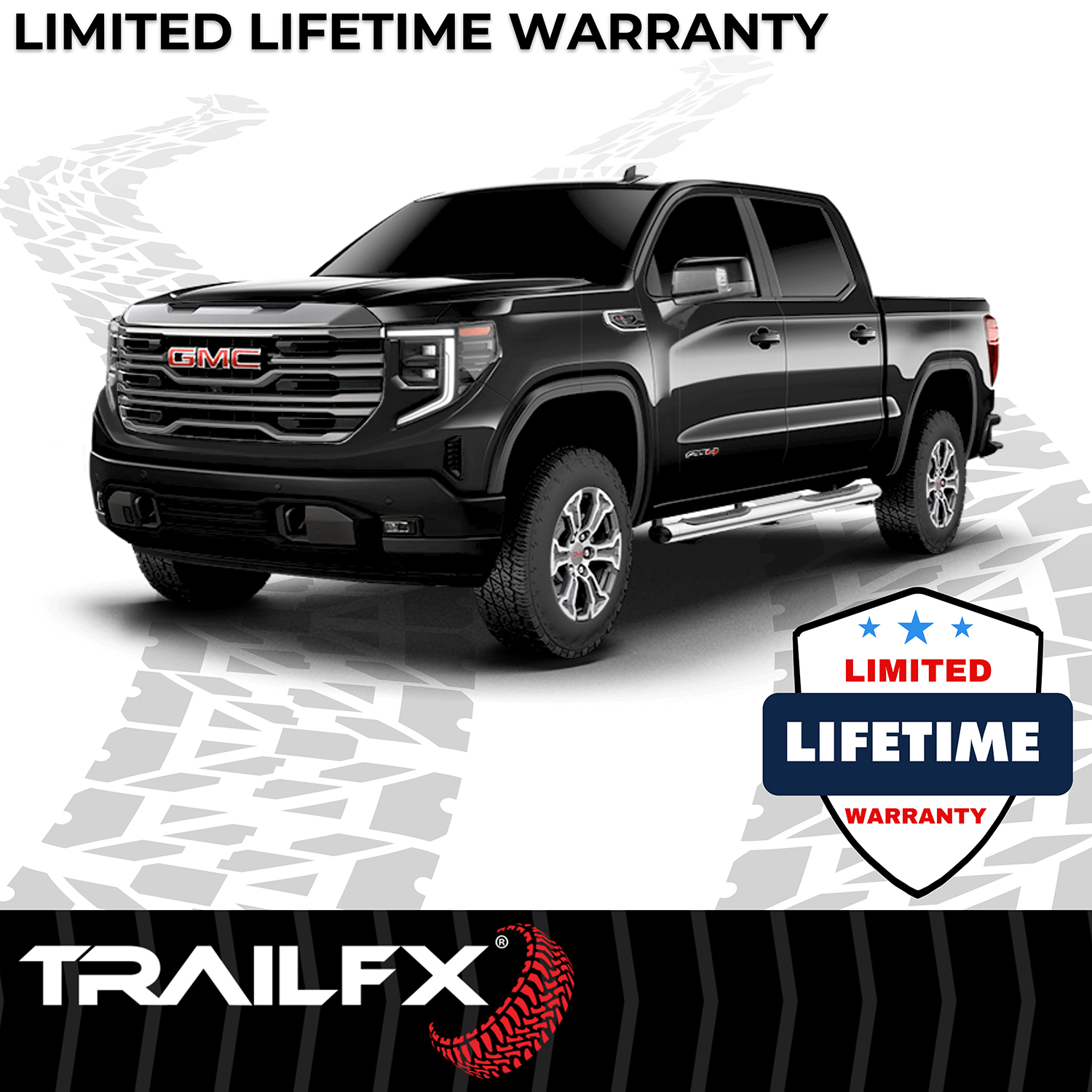TrailFX A8202S 6 Inch Oval Straight Pol Stainless Steel Frame Body Mount Bolts - Image 7