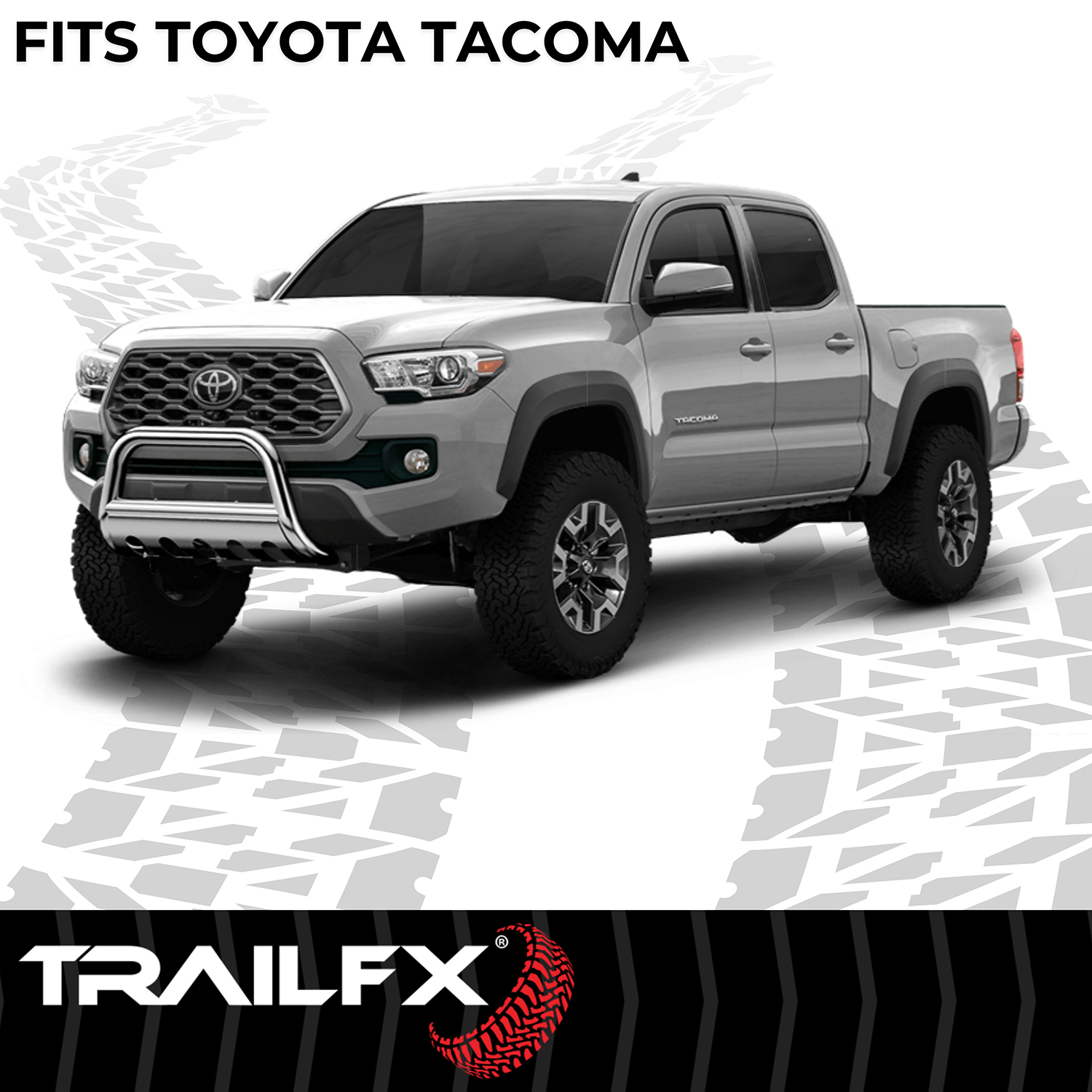 TrailFX B0030S Pol Stainless Steel 3 In Dia W/Skid Plate - Image 6
