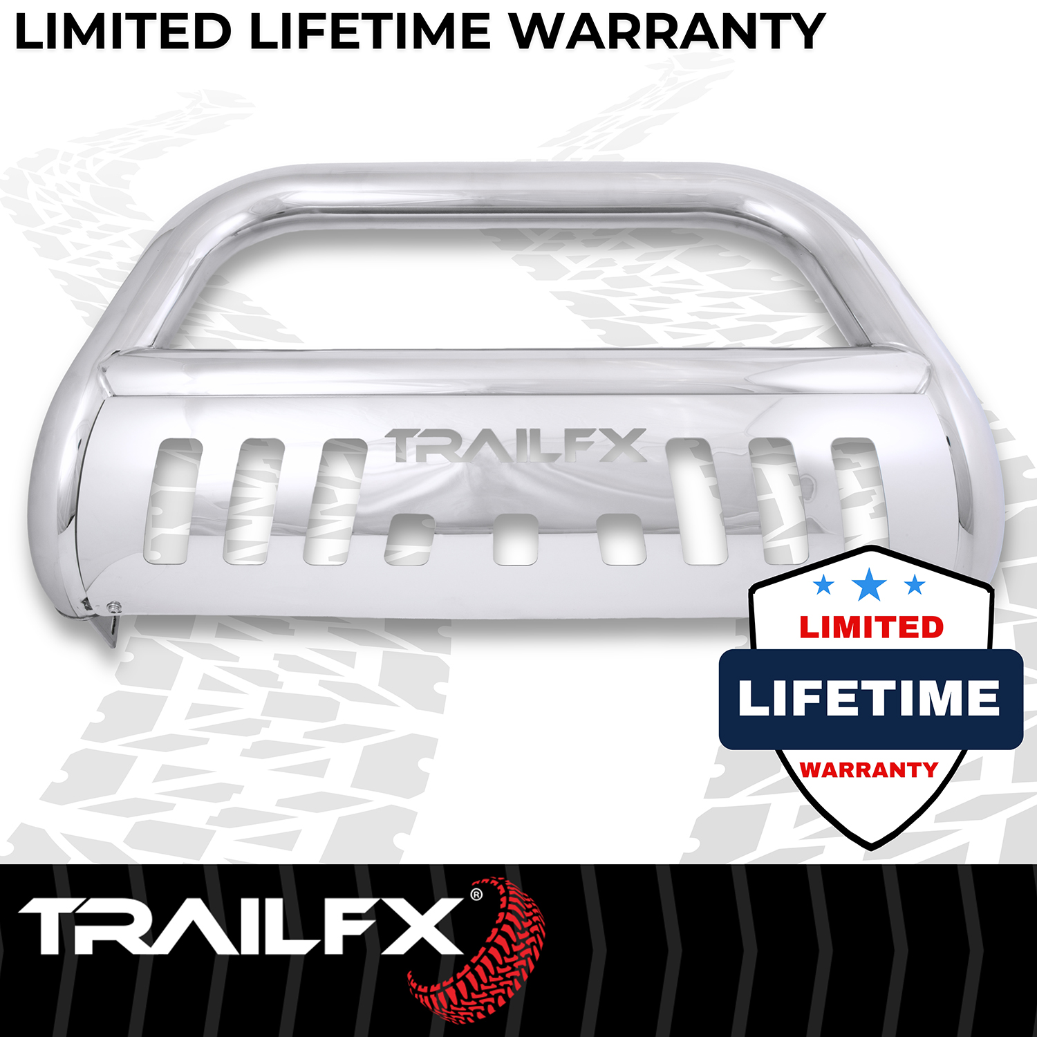 TrailFX B0033S Pol Stainless Steel 3 In Dia W/Skid Plate - Image 8