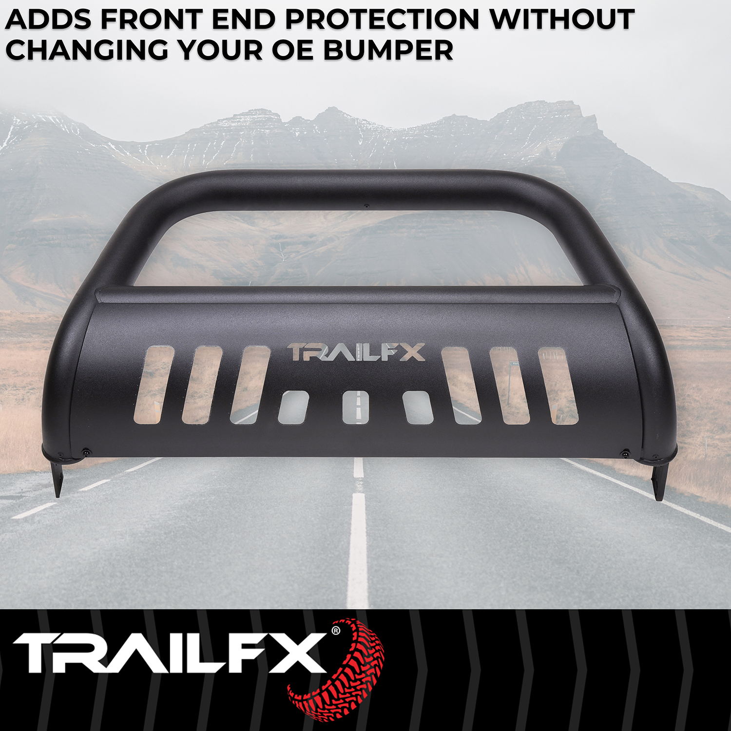 TrailFX B0046T 3 Inch Diameter, Powder Coated, Titanium Black, Steel - Image 6