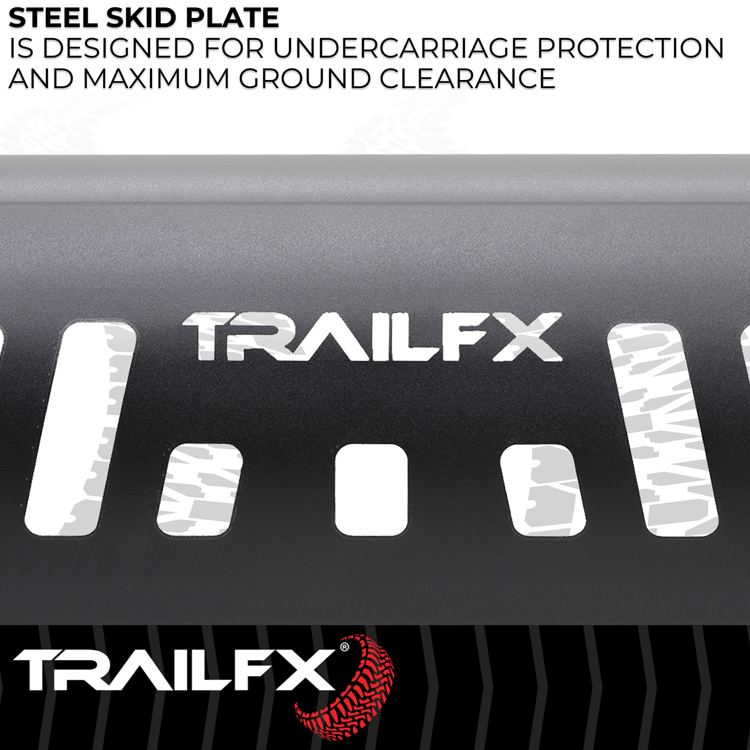 TrailFX B0046T 3 Inch Diameter, Powder Coated, Titanium Black, Steel - Image 4