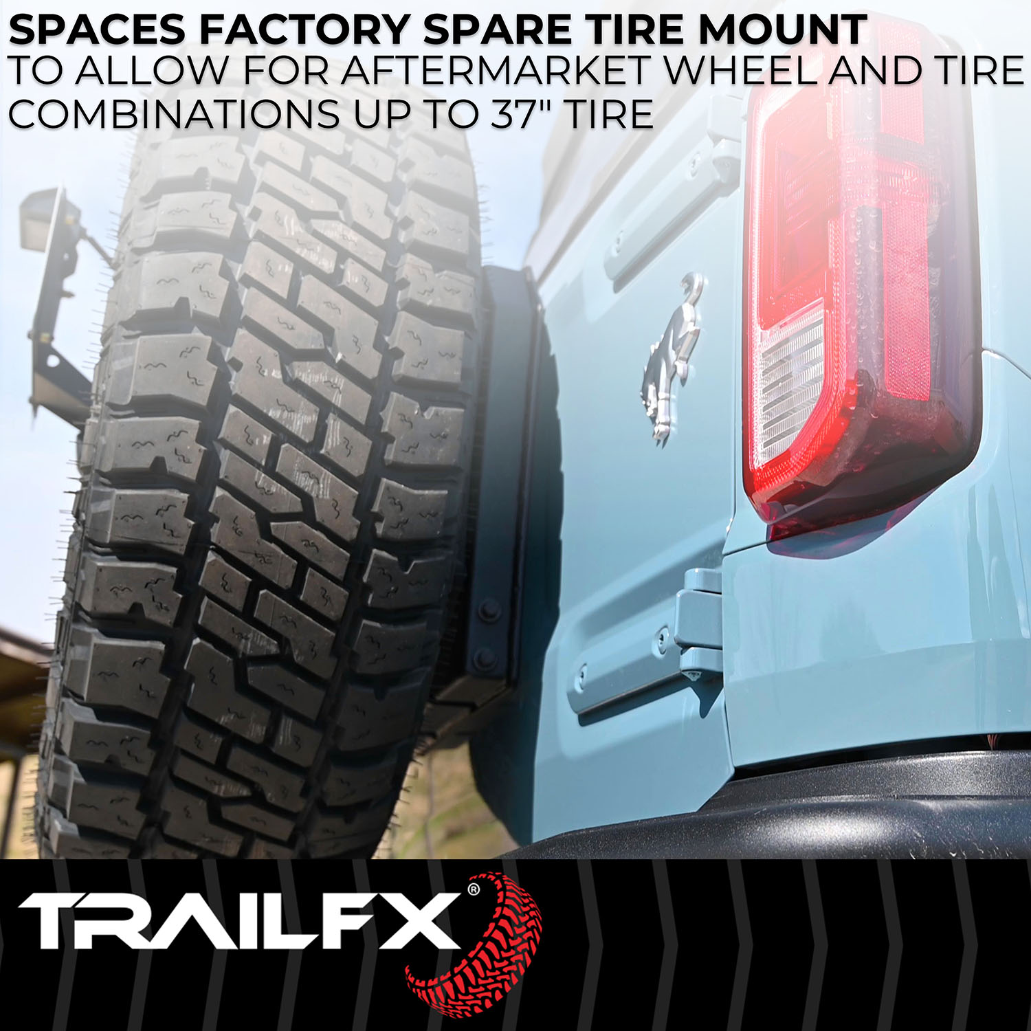 TrailFX BR010T Matte Black - Image 2