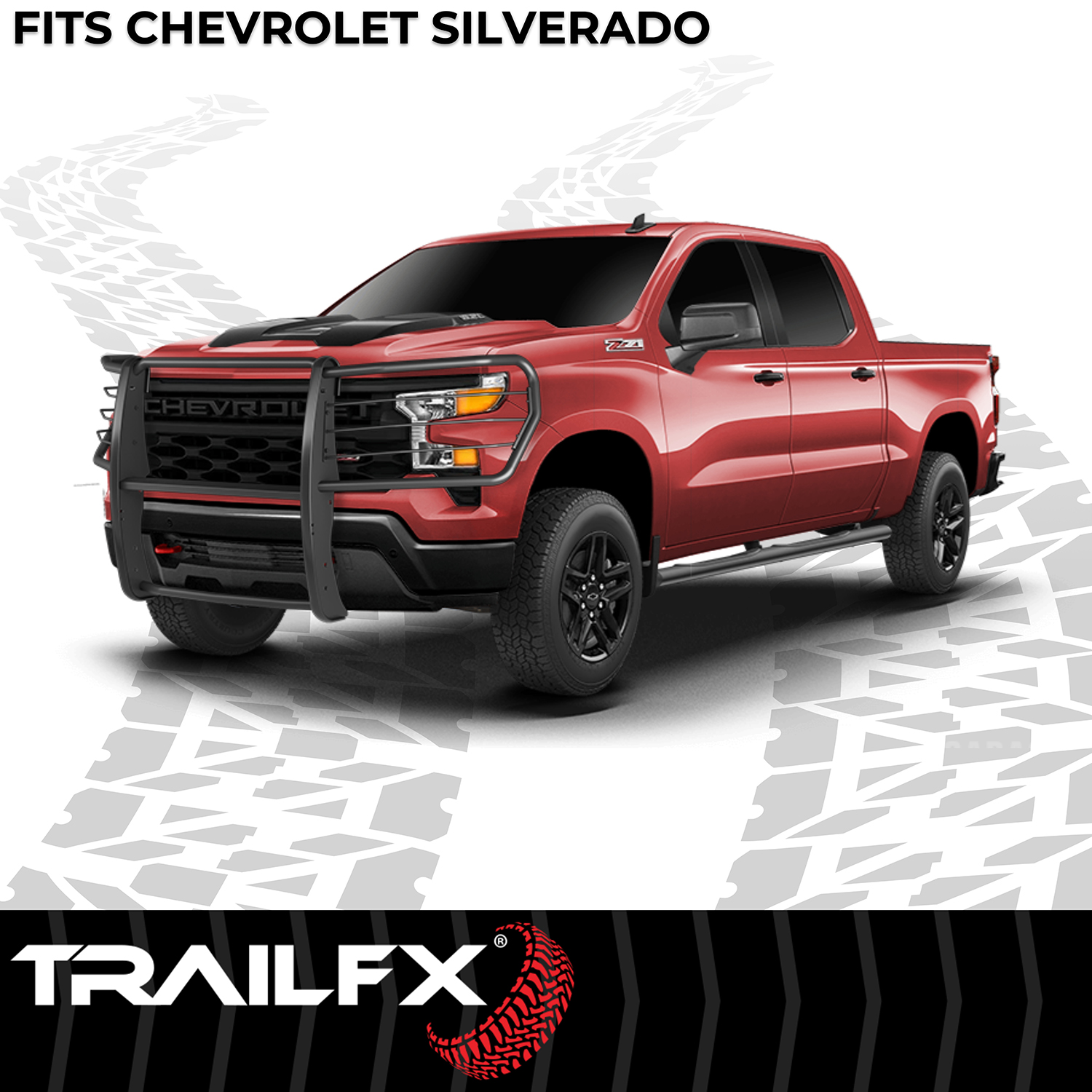 TrailFX E0047T 1-Piece, Black Textured Powder Coated, Steel - Image 6