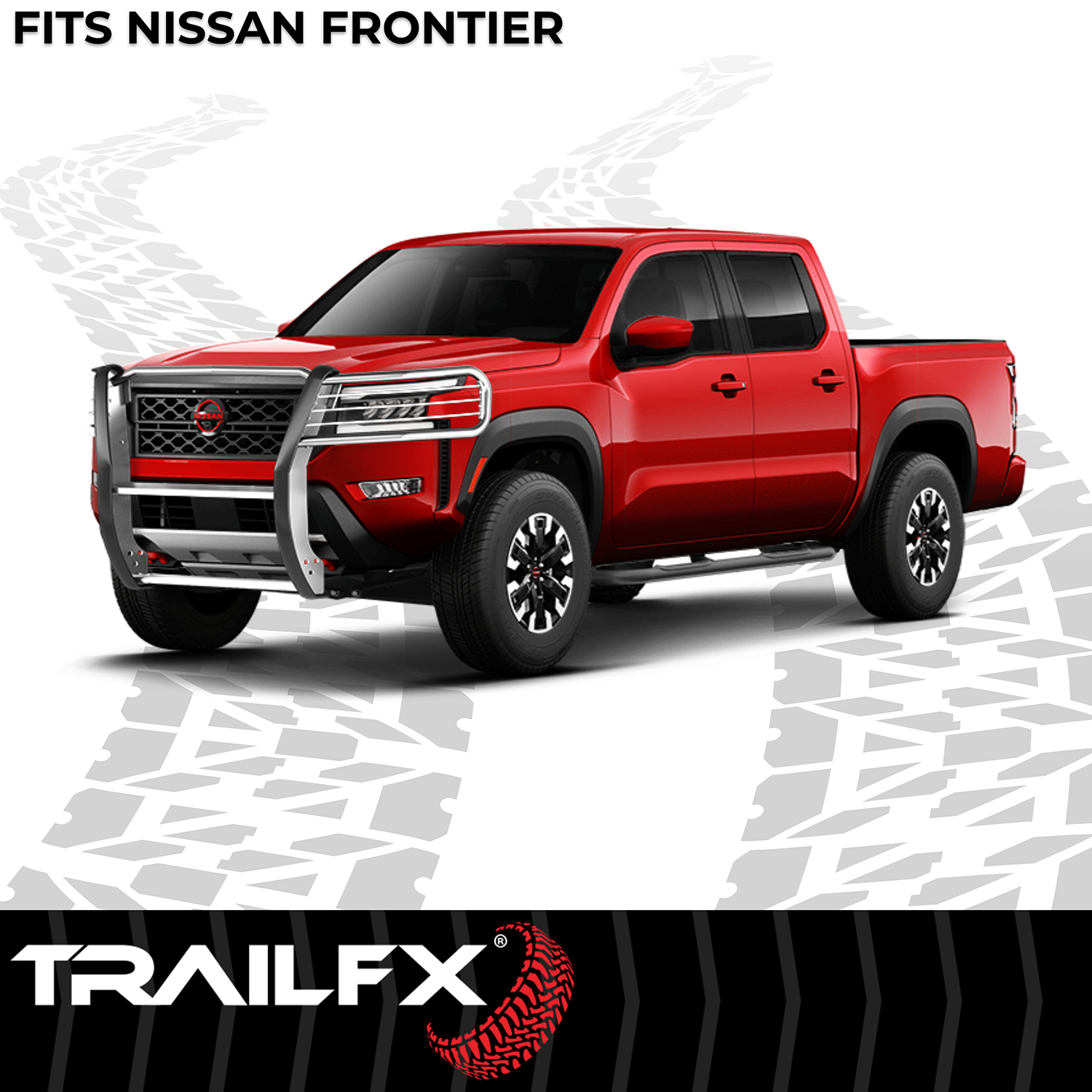TrailFX E0048S 1-Piece, Polished, Silver, Stainless Steel - Image 3
