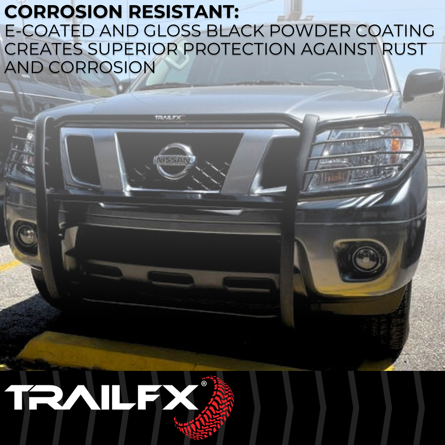TrailFX E0048T 1-Piece, Black Textured Powder Coated, Steel - Image 5