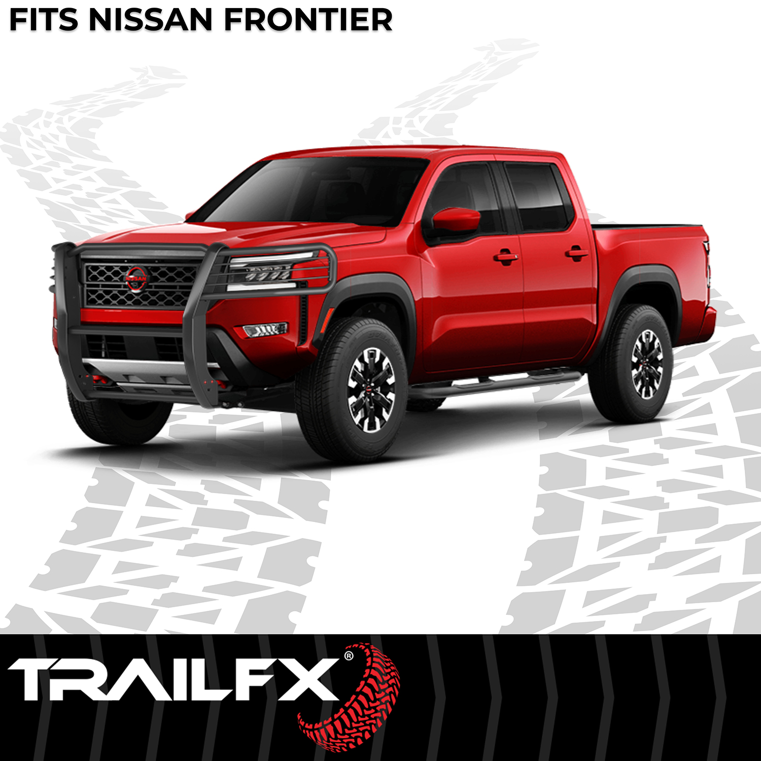 TrailFX E0048T 1-Piece, Black Textured Powder Coated, Steel - Image 6