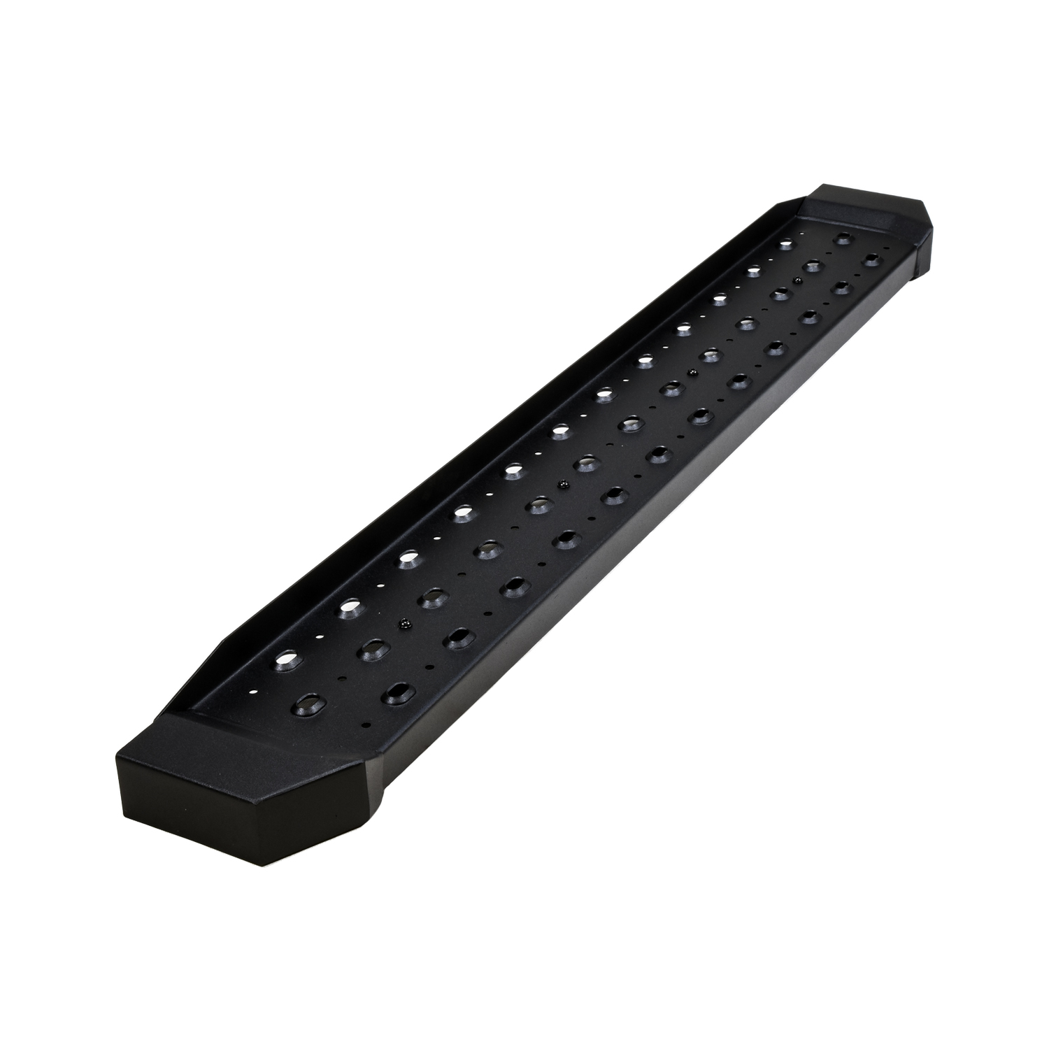 TrailFX FBV01B Mounts Under Rear Bumper Solid Surface W/Non-Slip Tread 60x6.5 Black Mild Steel - Image 2