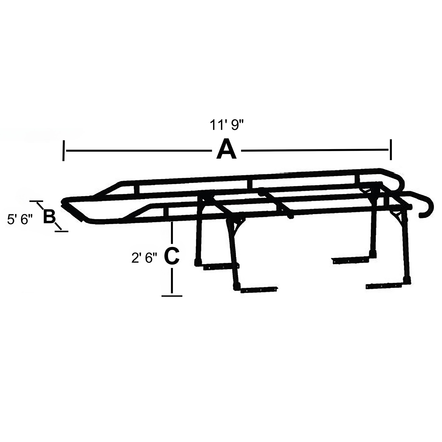 TrailFX FCLR001B 1500 Pound Capacity - Image 2