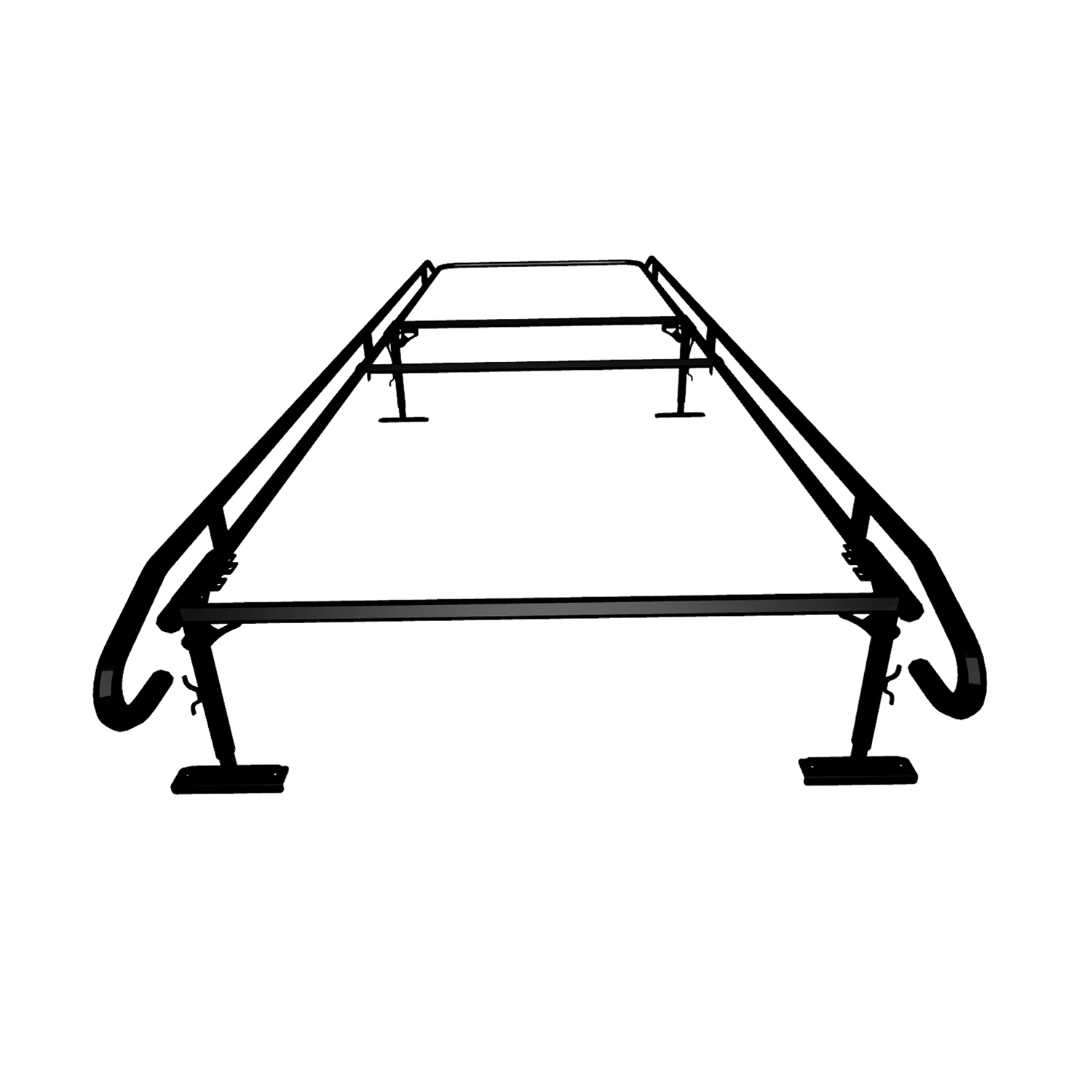 TrailFX FCLR008B Powder Coated, Black, Steel - Image 6