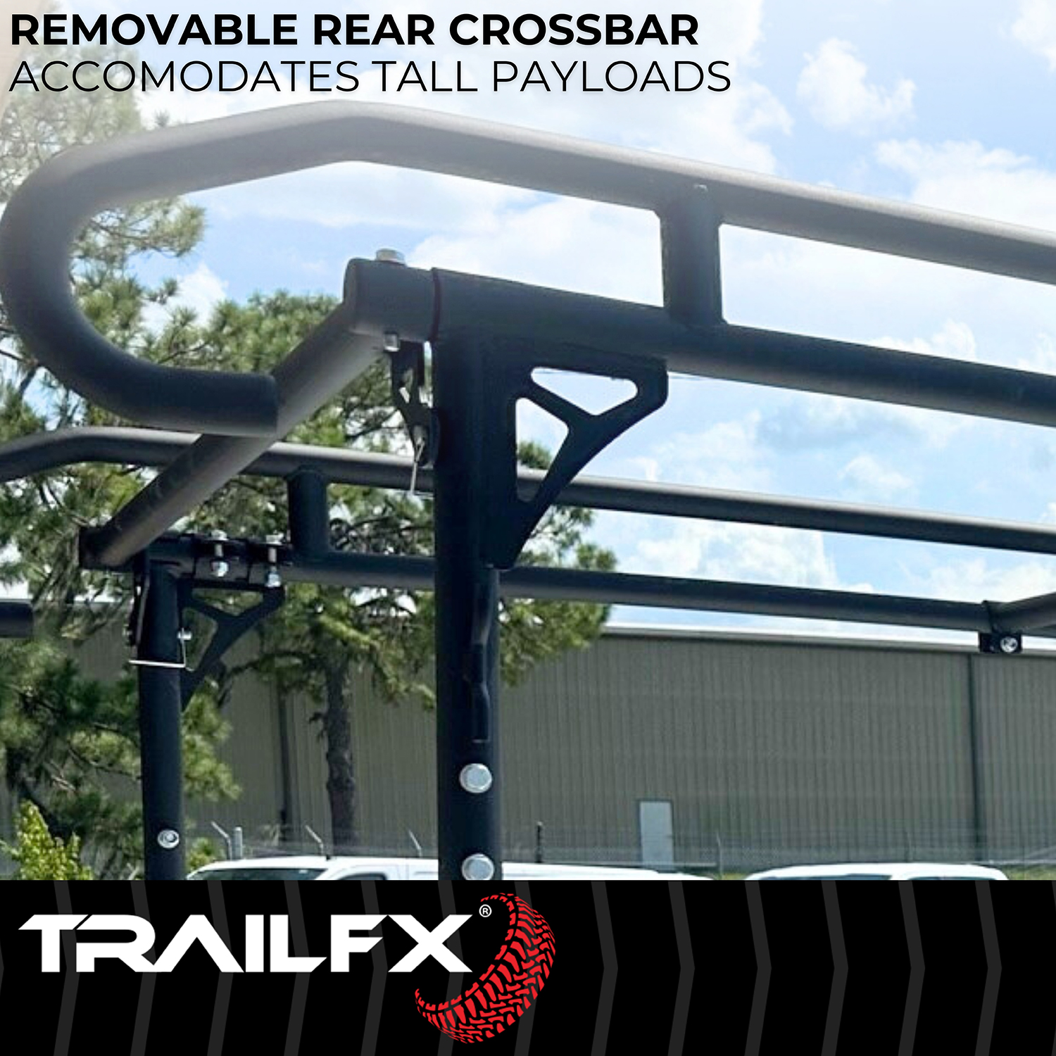 TrailFX FCLR008B Powder Coated, Black, Steel - Image 4