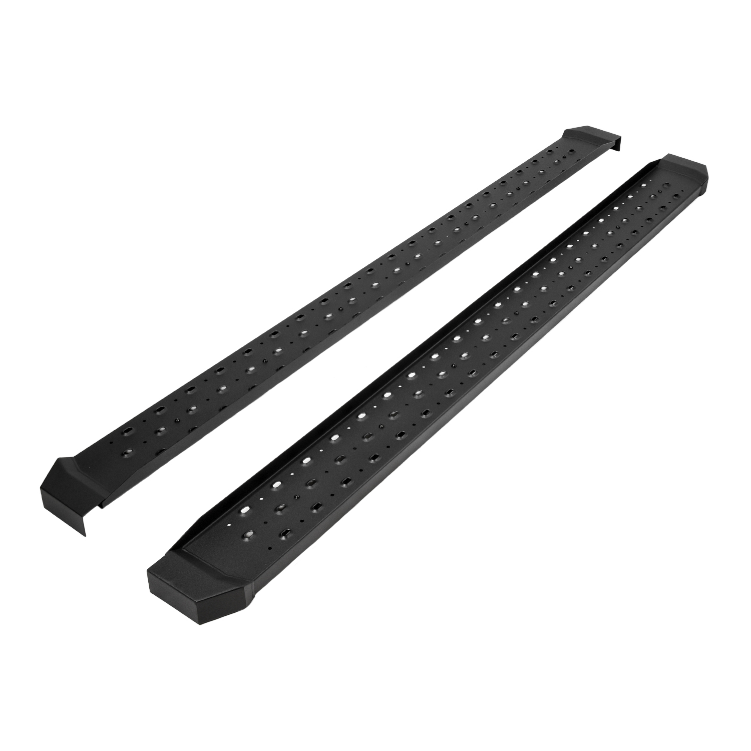 TrailFX RBW10B Powder Coated Black Steel Unlighted Rocker Panel Mount W/O Logo 300 Lb Cap - Image 3