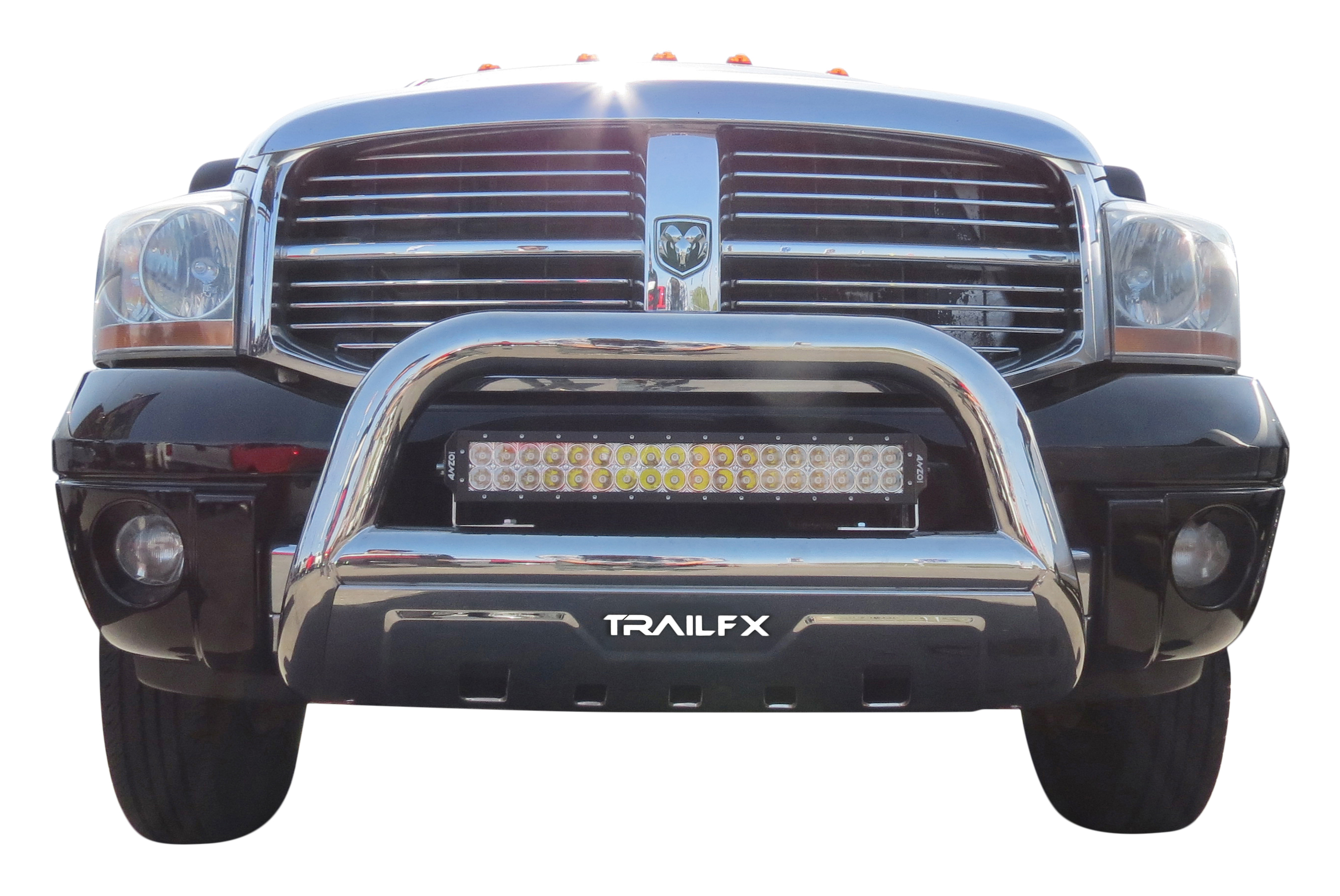TrailFX B1516S Pol Stainless Steel 3.5 In Dia W/Skid Plate