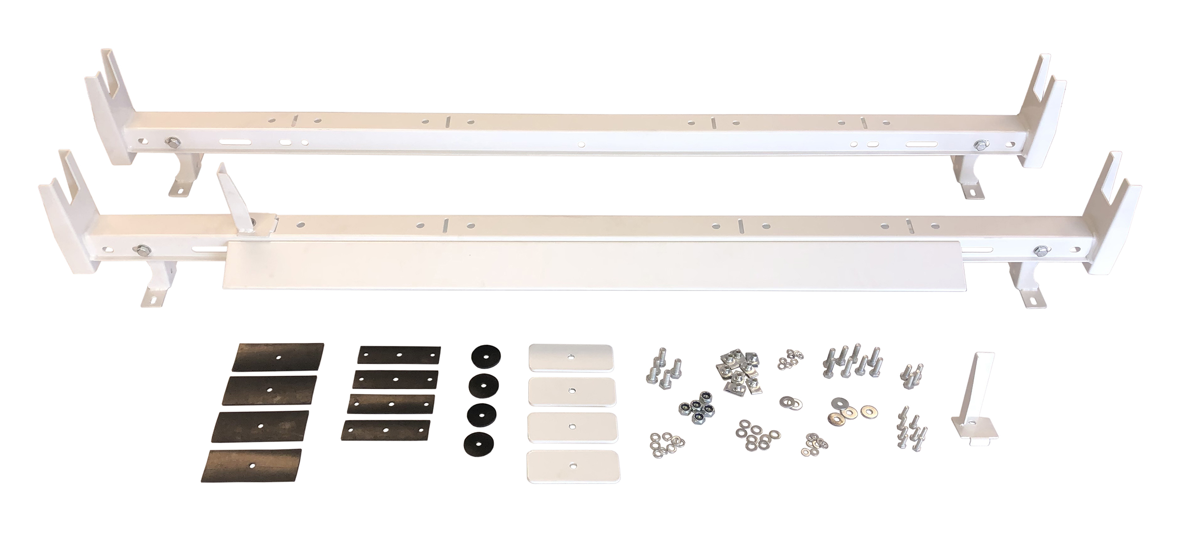 TrailFX FCLR005W 500 Pound Capacity Universal 2 Bar 53 To 63 In Adjustable Length Powder Coated W