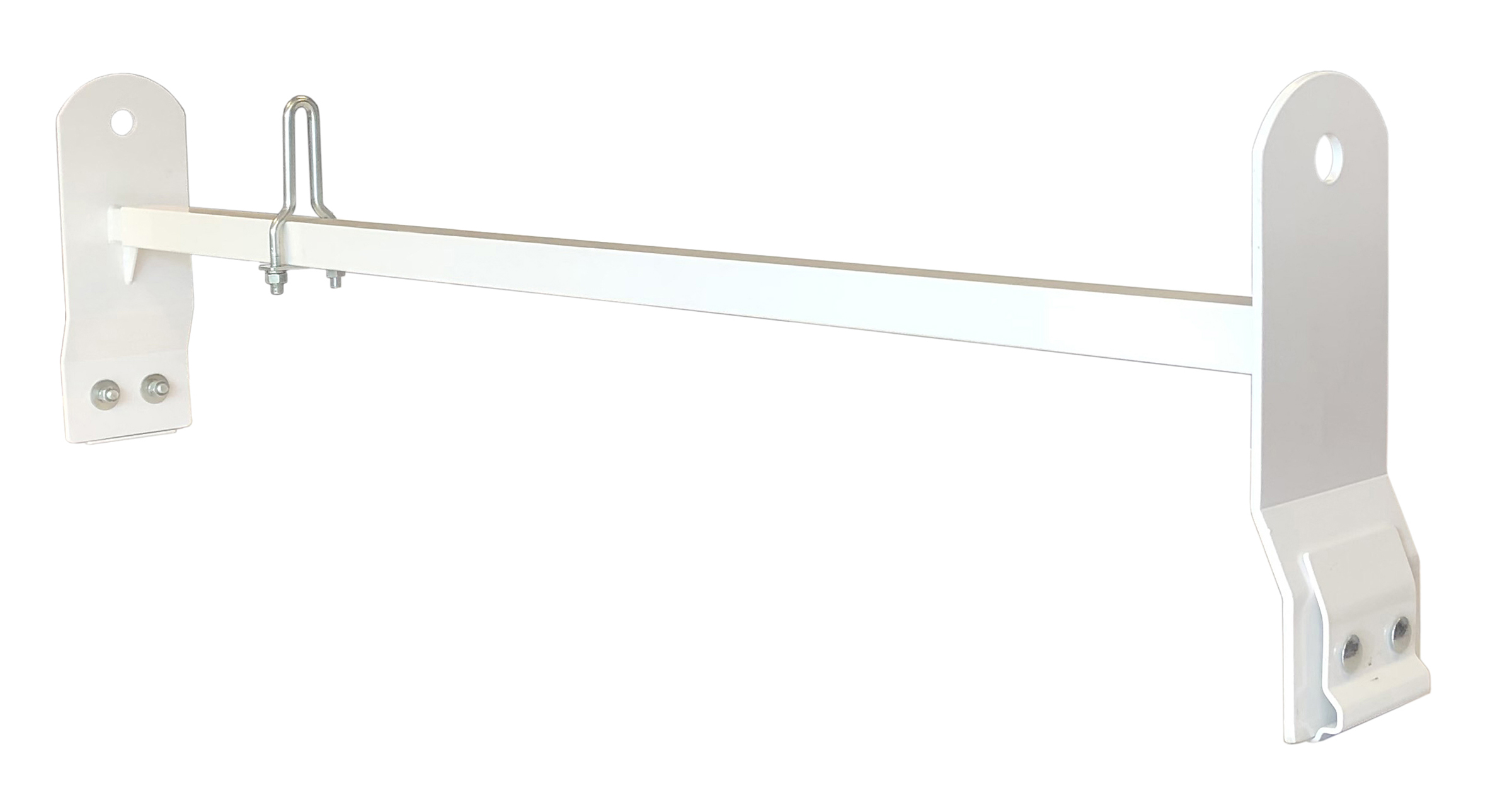 TrailFX FCLR006W Trail FX Universal Van Rack With Gutters Powder Coated White Steel Adds 200 Poun