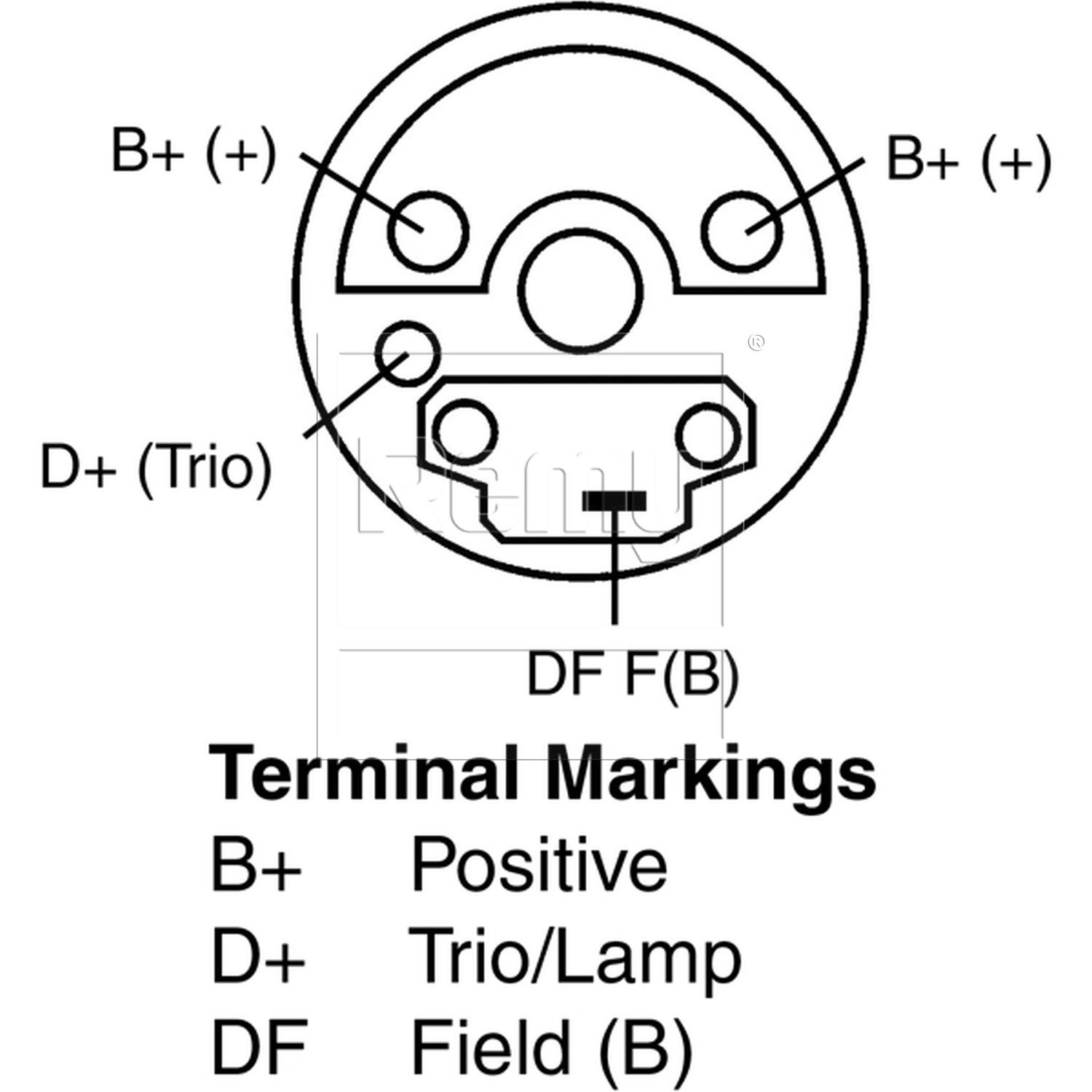 Vision 13038 Remanufactured Alternator - Image 4