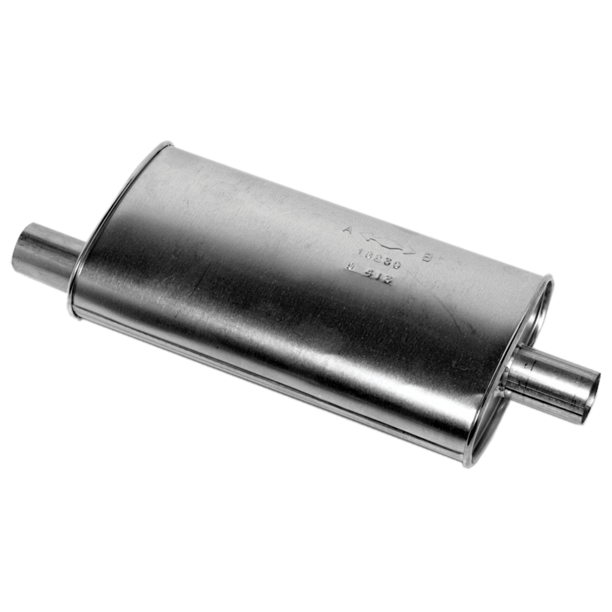 Walker 18230 SoundFX Direct Fit Exhaust Muffler 2.25" Inlet (ID) 2.25" Outlet (ID)