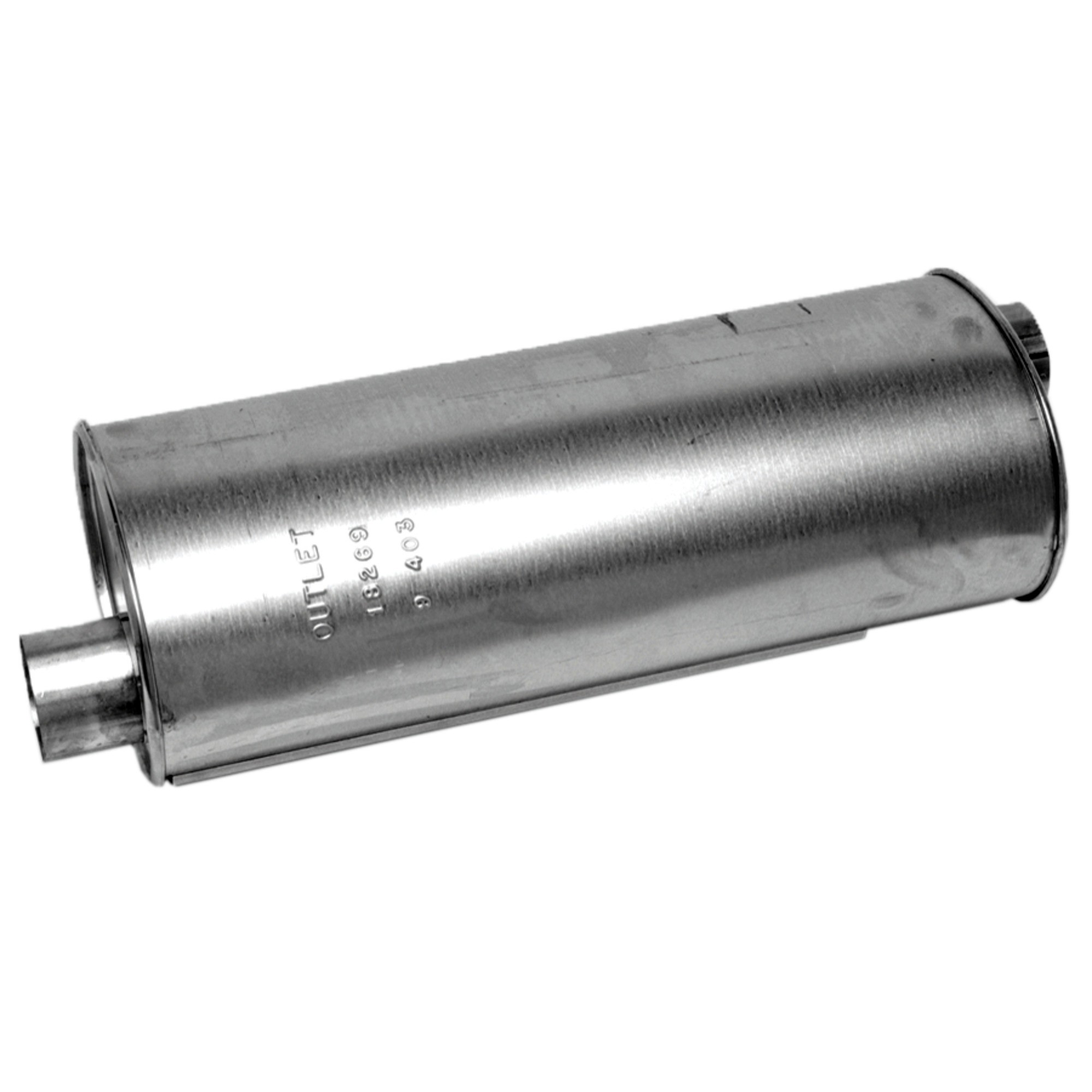 Walker 18269 SoundFX Direct Fit Exhaust Muffler 2.75" Inlet (ID) 2.75" Outlet (ID)