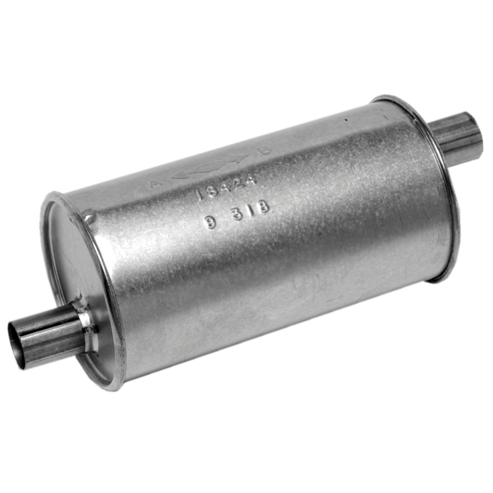 Walker 18424 SoundFX Direct Fit Exhaust Muffler 1.5" Inlet (ID) 1.5" Outlet (ID)