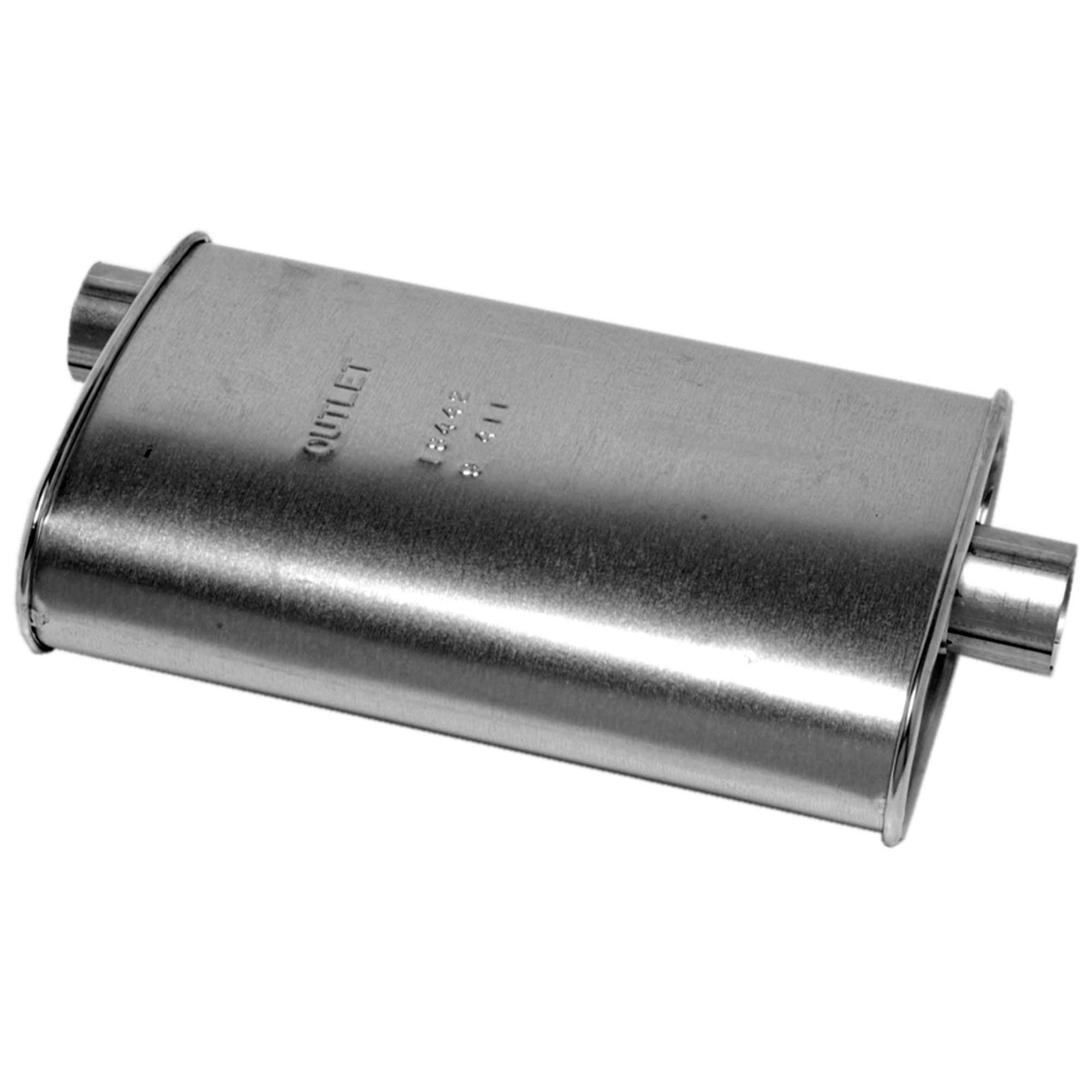 Walker 18442 SoundFX Direct Fit Exhaust Muffler 2.25" Inlet (ID) 2.25" Outlet (ID)