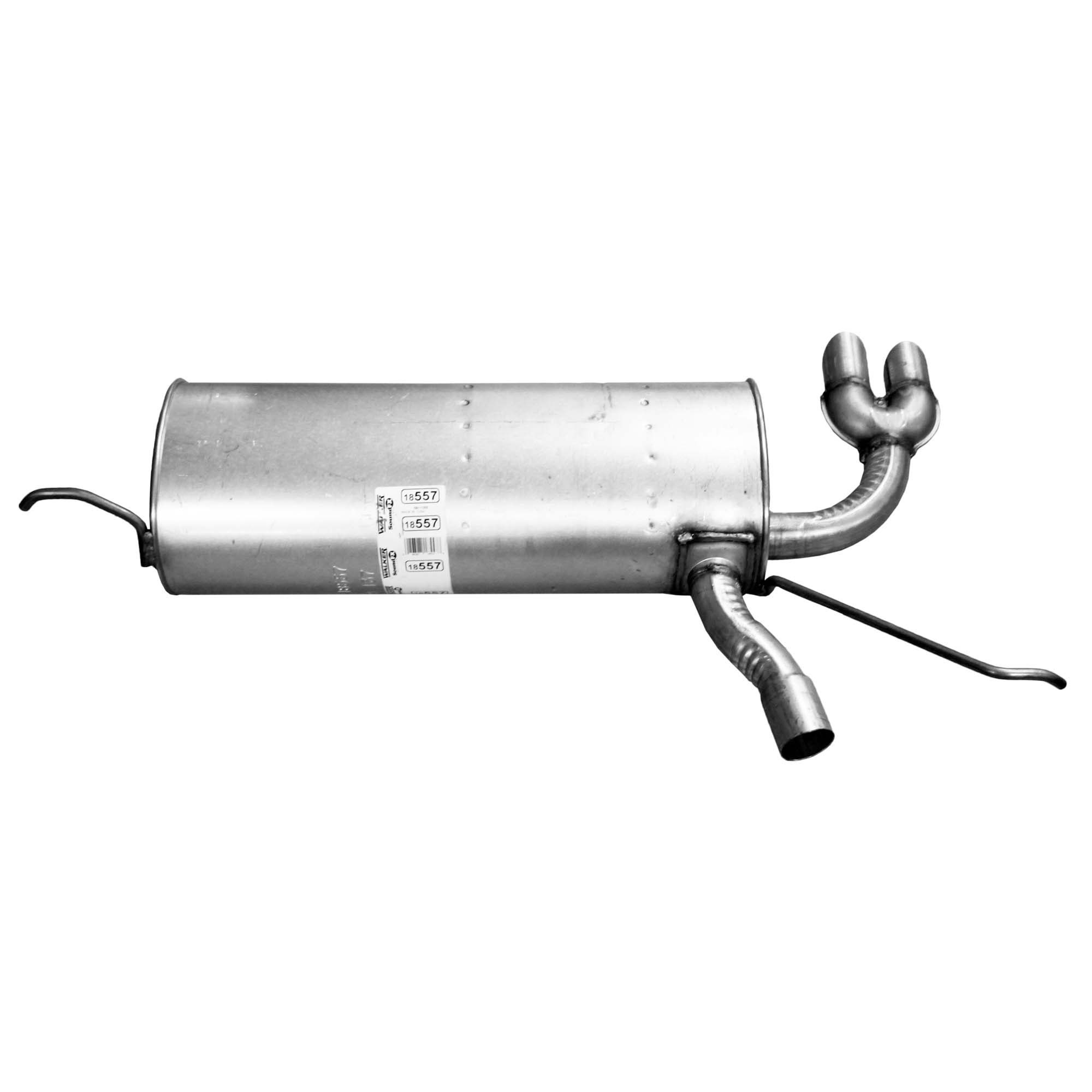Walker 18557 SoundFX Direct Fit Exhaust Muffler 2" Inlet (ID) 2" Outlet (OD)