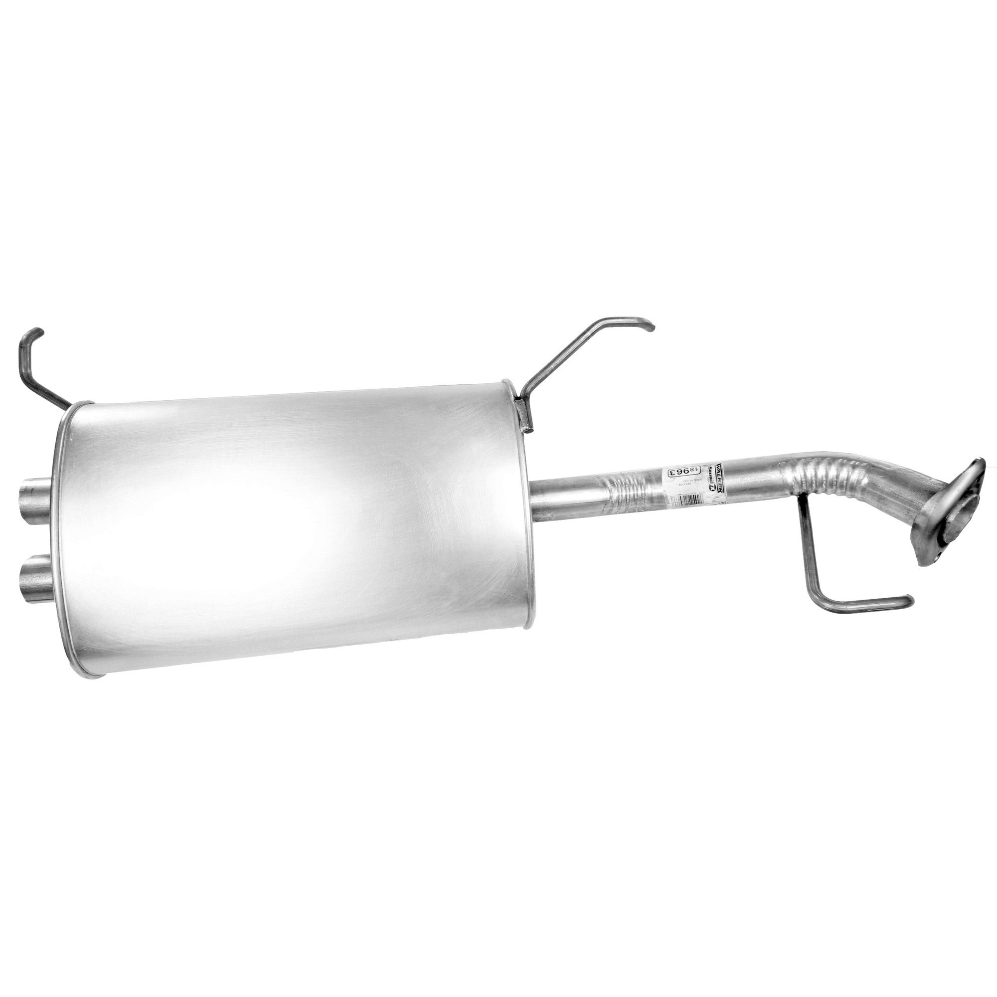 Walker 18963 SoundFX Direct Fit Exhaust Muffler 1.75" Inlet (ID)