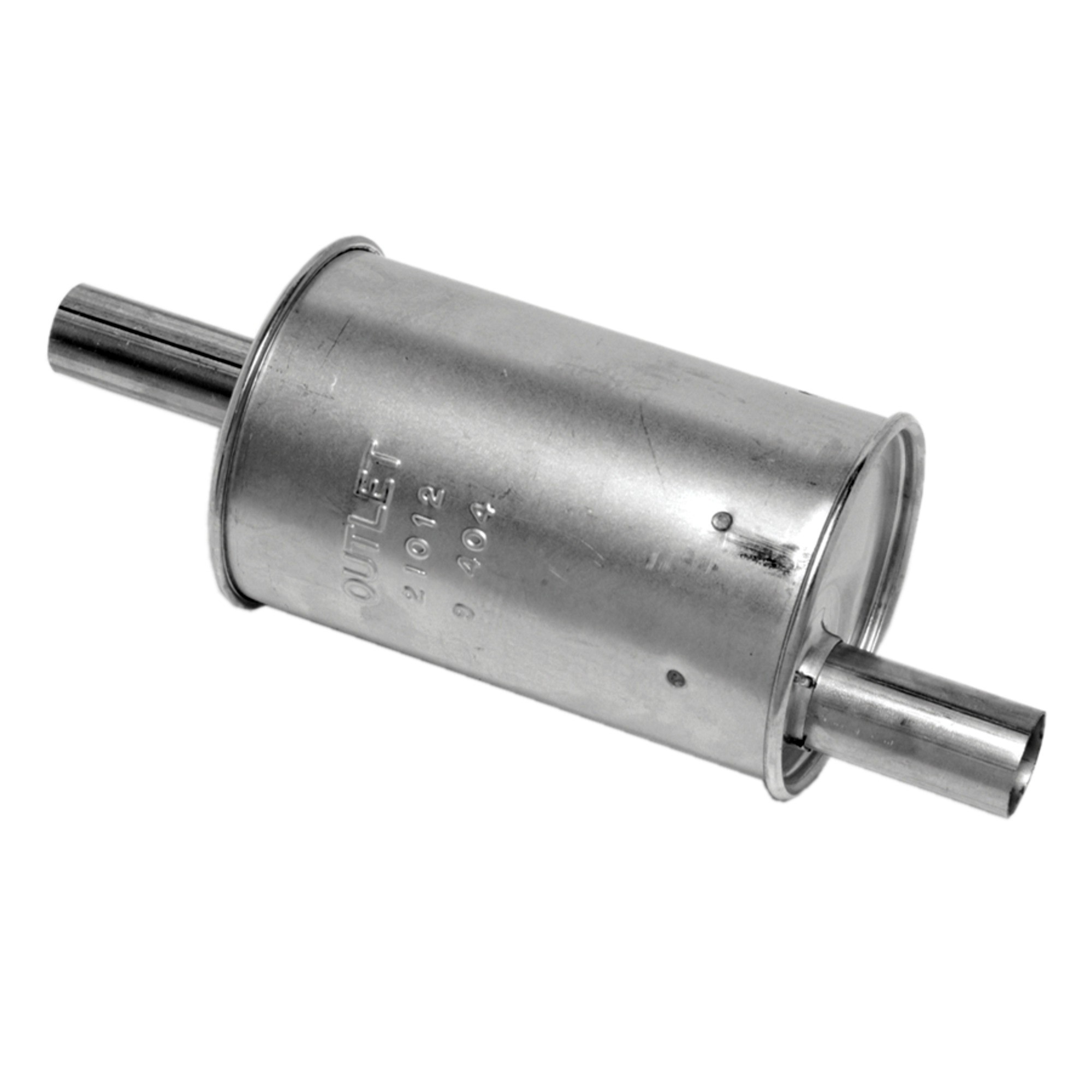 Walker 21012 Quiet-Flow SS Direct Fit Exhaust Muffler 1.625" Inlet (ID) 1.5" Outlet (ID)