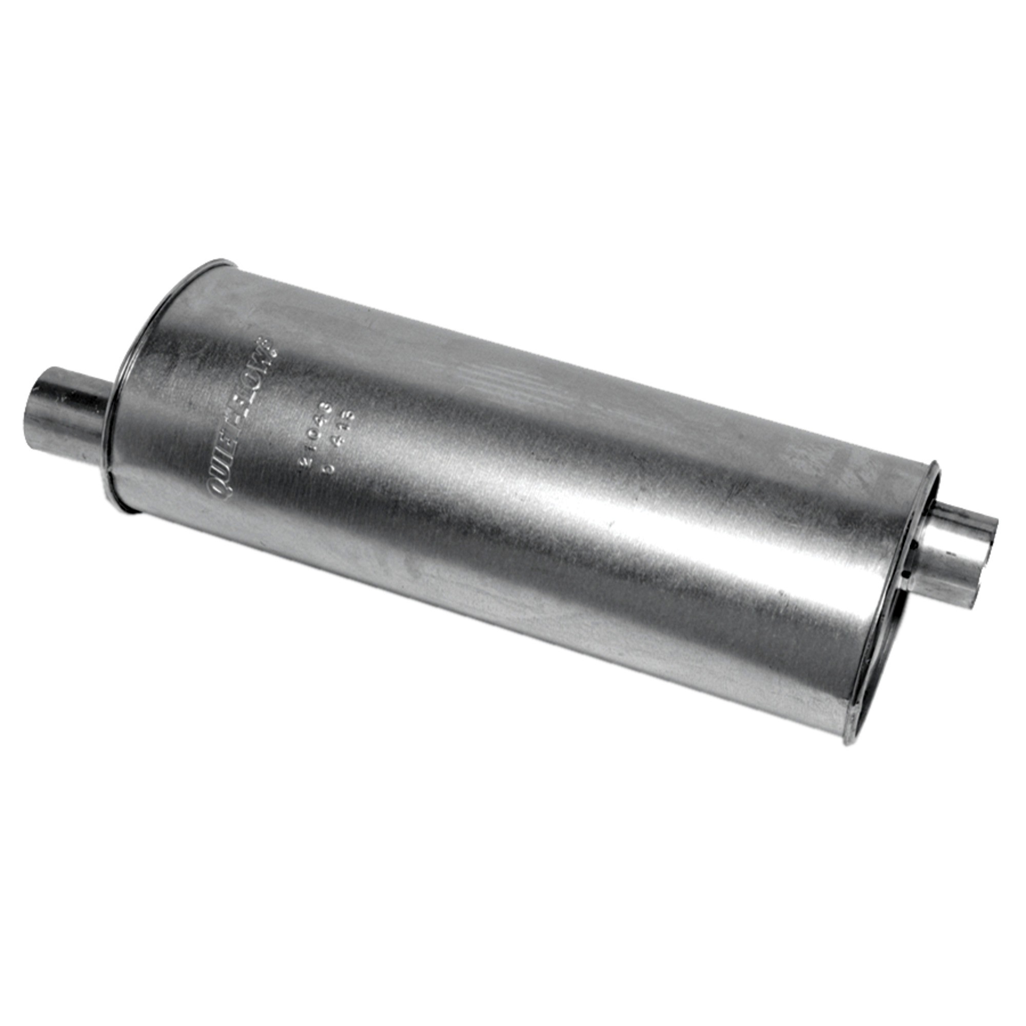 Walker 21046 Quiet-Flow SS Direct Fit Exhaust Muffler 2.75" Inlet (ID) 2.75" Outlet (OD)