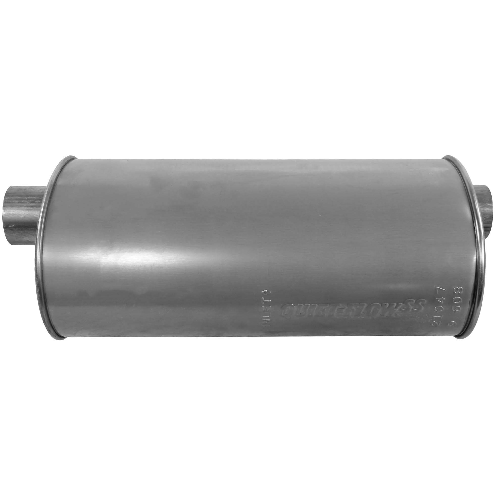 Walker 21047 Quiet-Flow SS Direct Fit Exhaust Muffler 2.5" Inlet (ID) 2.5" Outlet (ID)