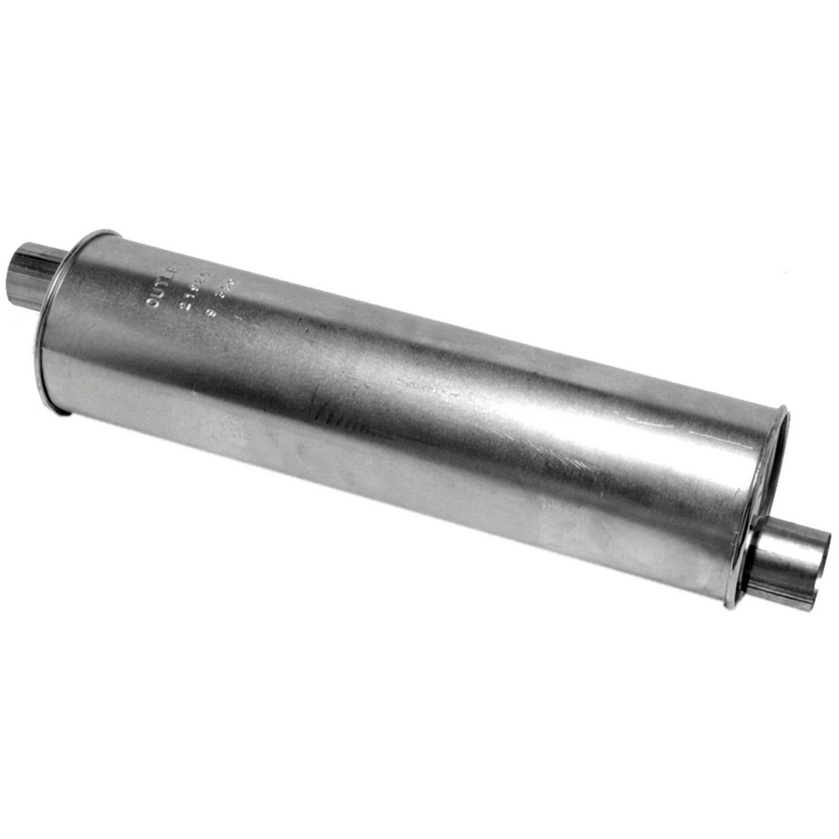 Walker 21151 Quiet-Flow Direct Fit Exhaust Muffler 2.5" Inlet (ID) 2.25" Outlet (ID) - Image 2