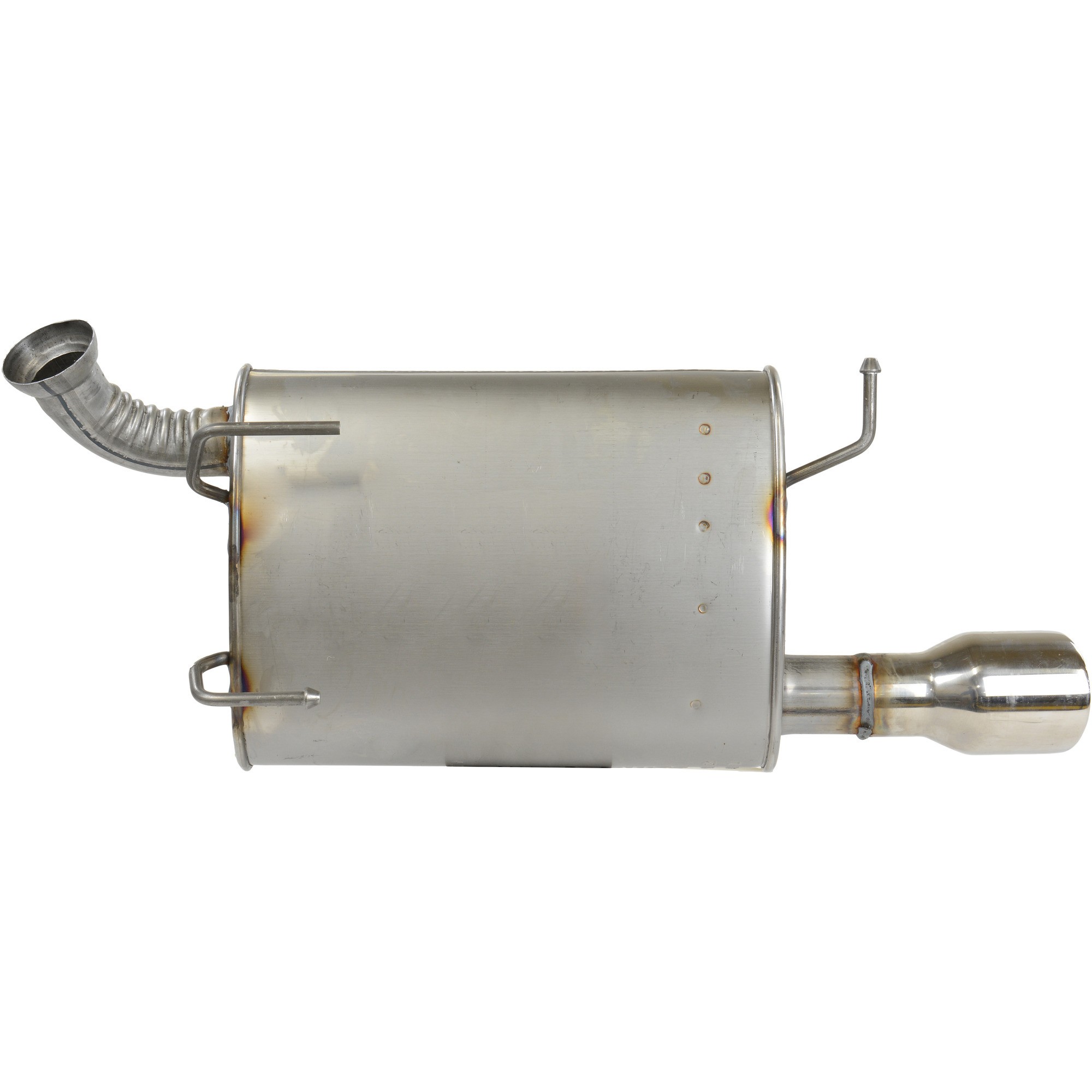 Walker 21212 Quiet-Flow SS Direct Fit Exhaust Muffler 2.625" Inlet (ID) 2.5" Outlet (OD)