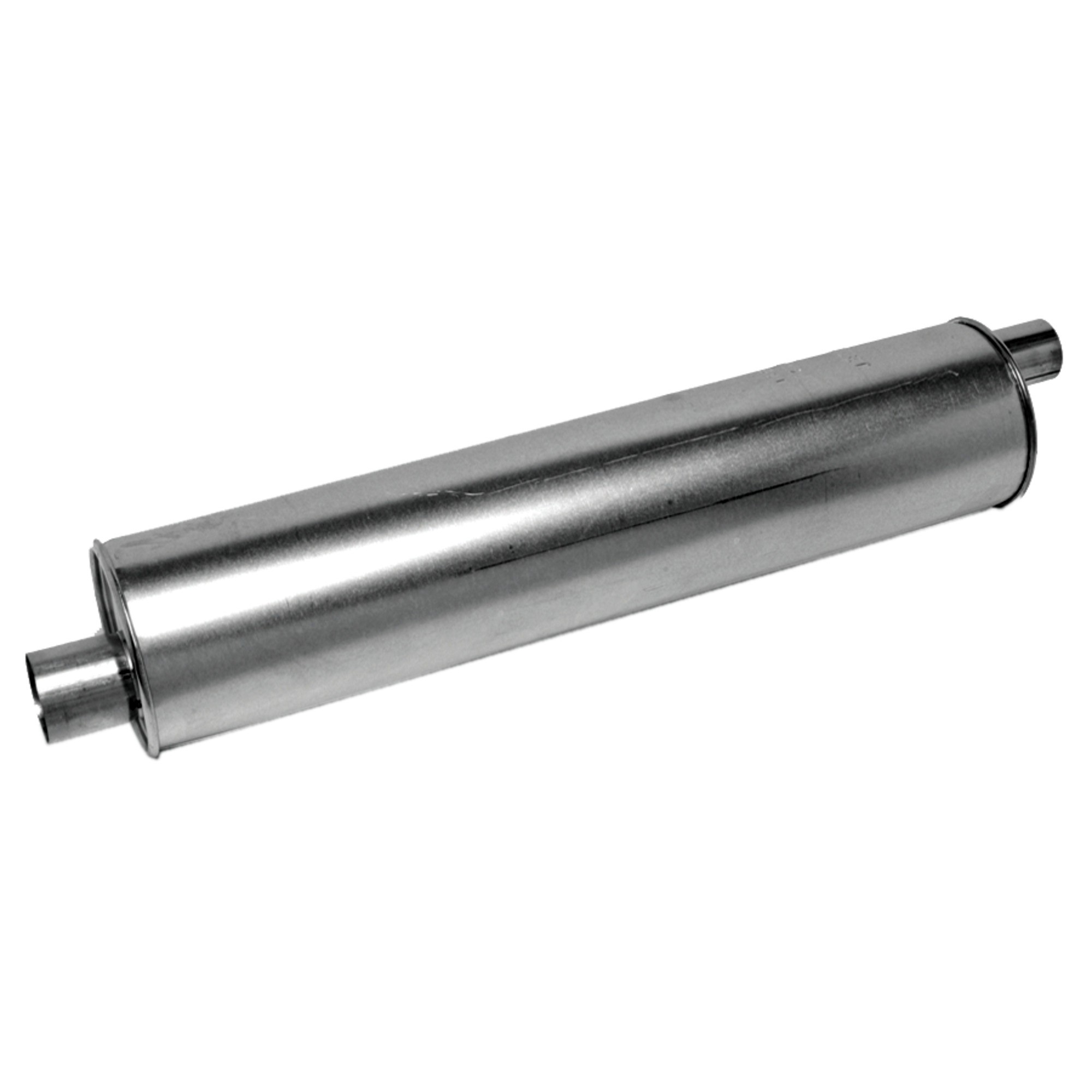 Walker 21259 Quiet-Flow SS Direct Fit Exhaust Muffler 2.5" Inlet (ID) 2.125" Outlet (OD)