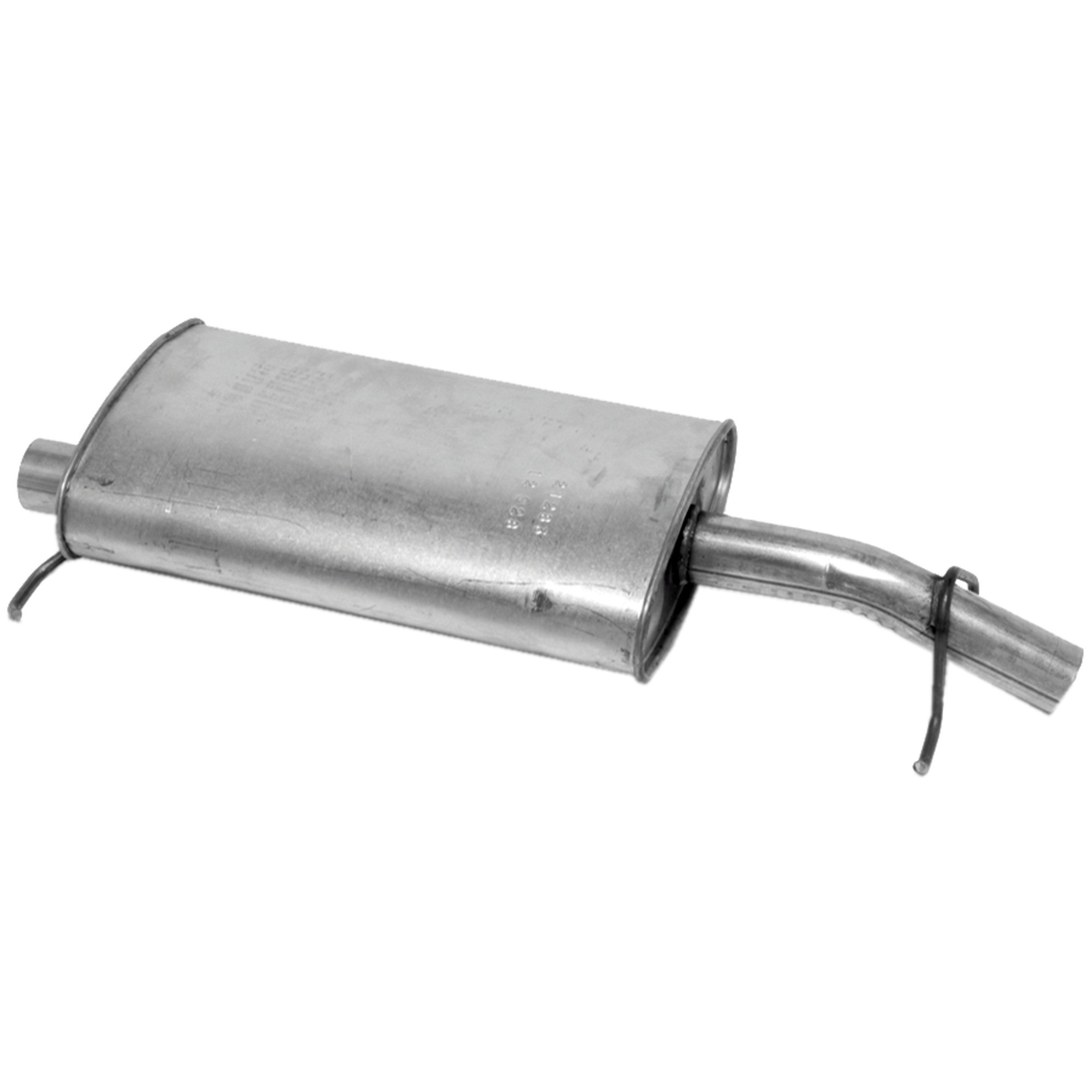 Walker 21283 Quiet-Flow SS Direct Fit Exhaust Muffler 2.25" Inlet (ID) 2.25" Outlet (OD)