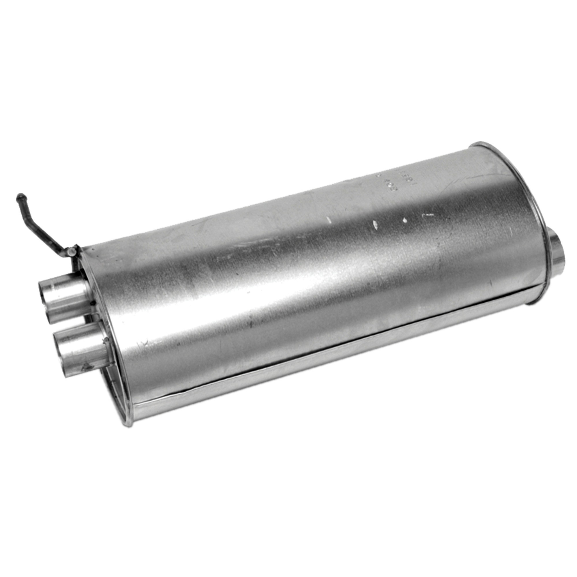 Walker 21291 Quiet-Flow SS Direct Fit Exhaust Muffler 2" Inlet (ID) 2.75" Outlet (OD)
