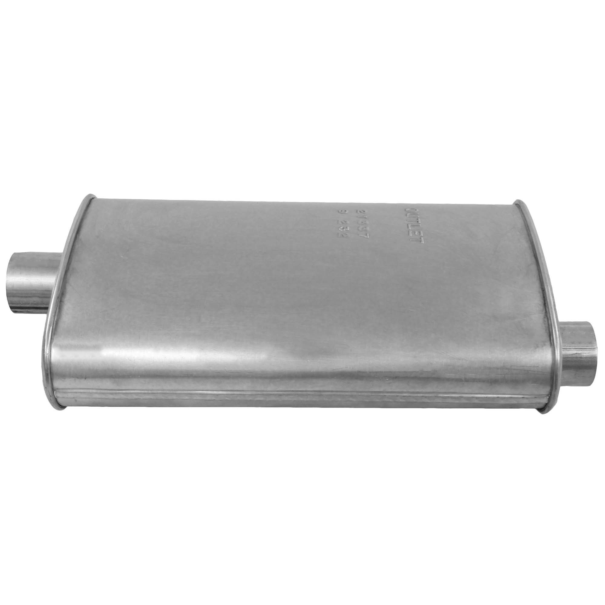 Walker 21337 Quiet-Flow SS Direct Fit Exhaust Muffler 2.25" Inlet (ID) 2.25" Outlet (ID)