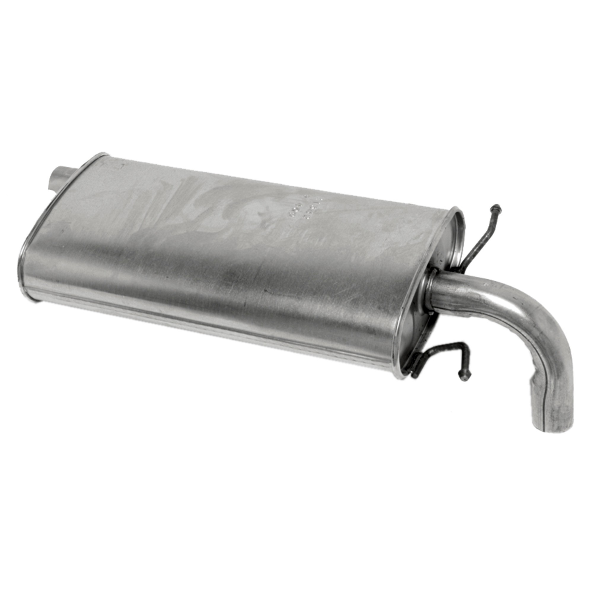 Walker 21342 Quiet-Flow SS Direct Fit Exhaust Muffler 2" Inlet (ID) 2" Outlet (OD)