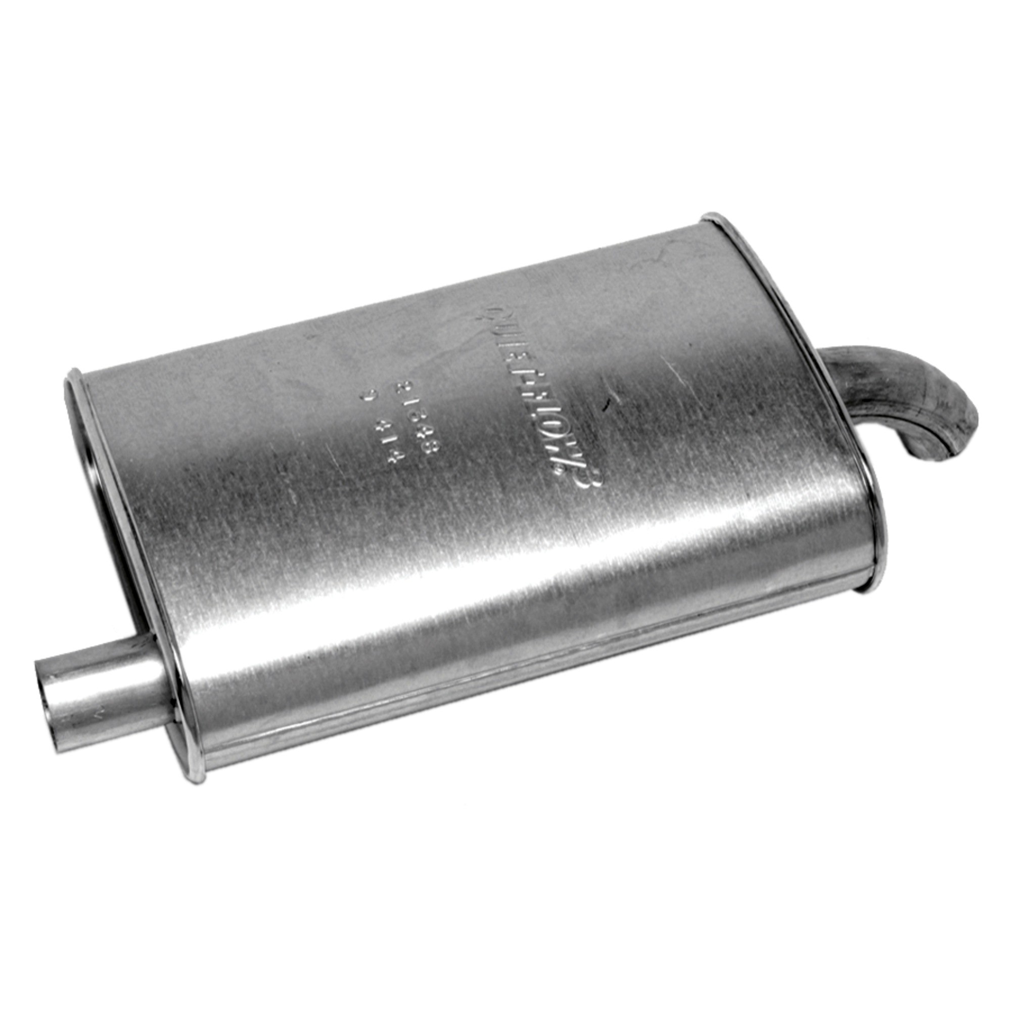 Walker 21348 Quiet-Flow SS Direct Fit Exhaust Muffler 1.75" Inlet (ID) 2" Outlet (OD)