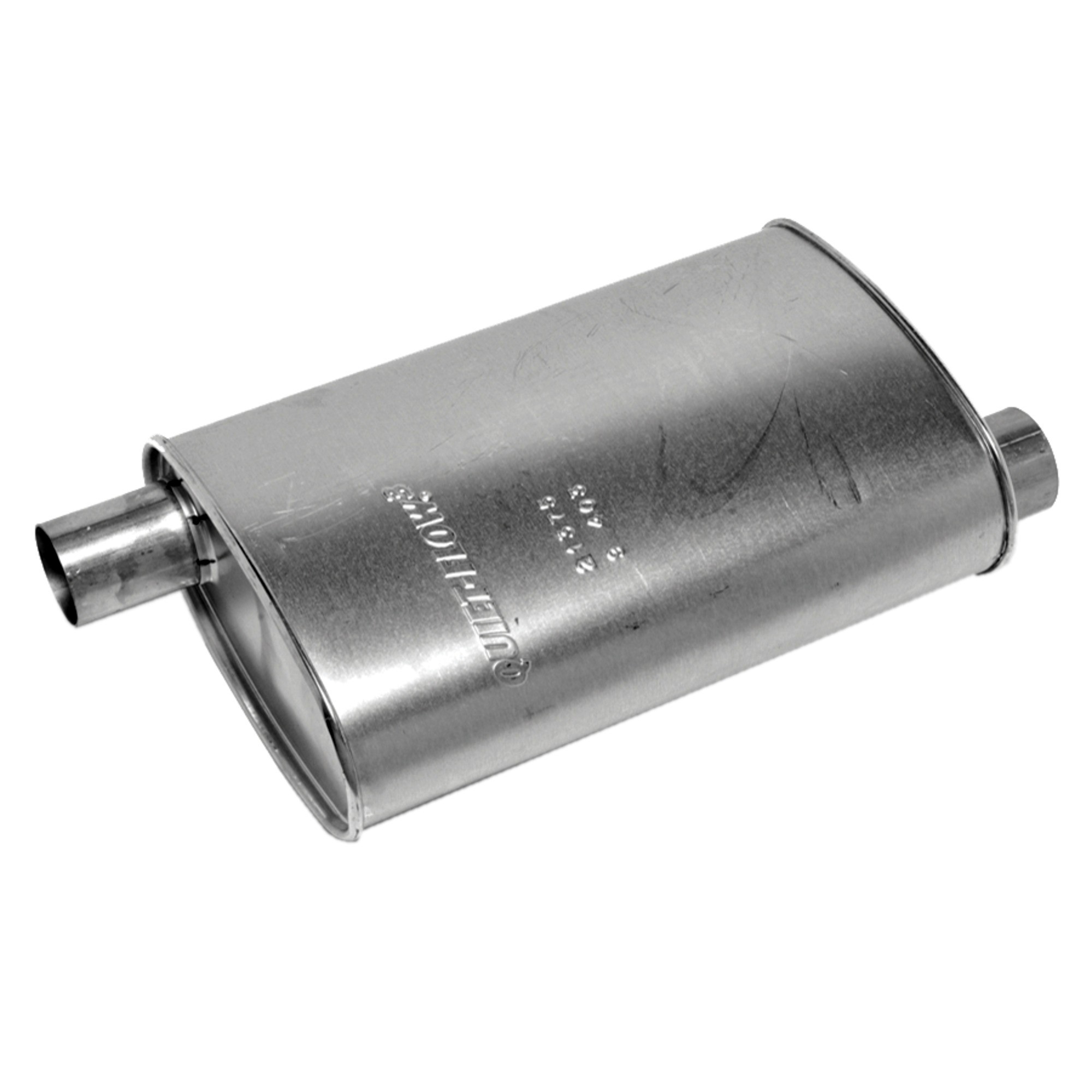 Walker 21375 Quiet-Flow SS Direct Fit Exhaust Muffler 2.5" Inlet (ID) 2.5" Outlet (OD)