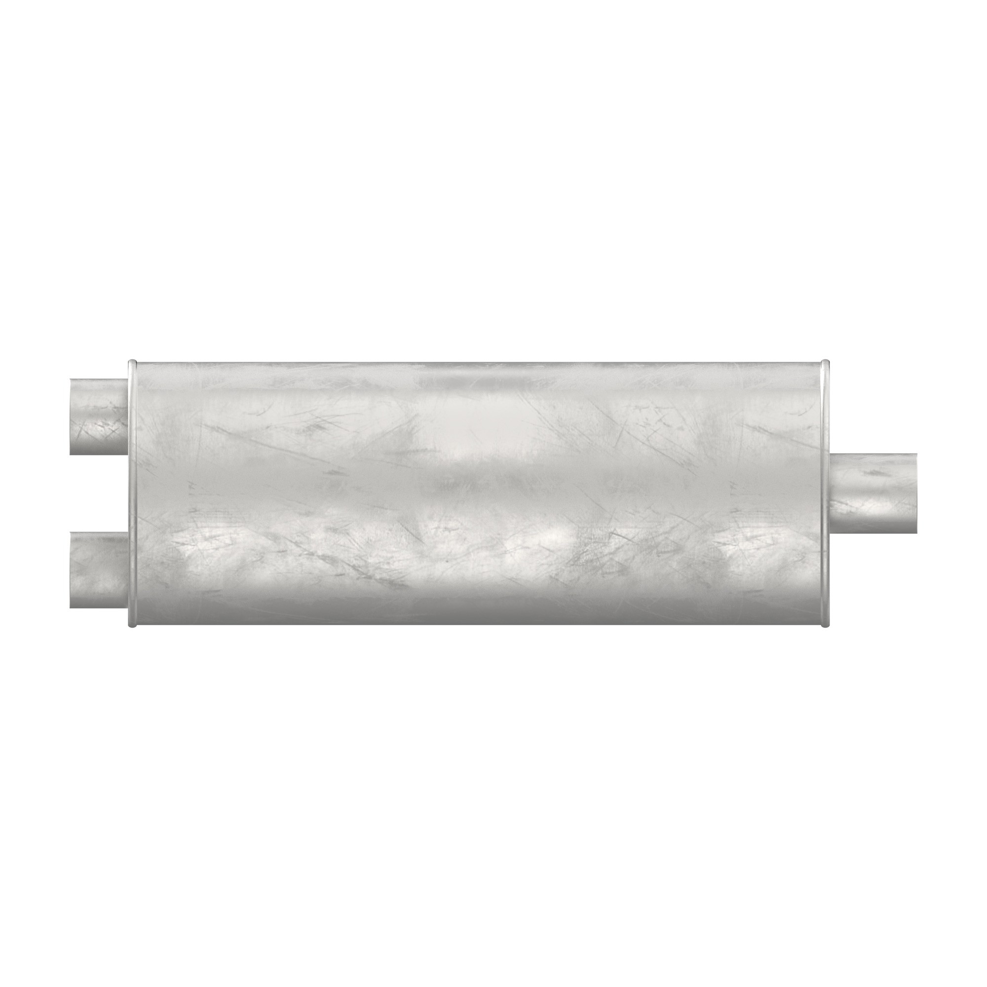 Walker 21400 Quiet-Flow SS Direct Fit Exhaust Muffler 2.5" Inlet (ID) 2.5" Outlet (OD)