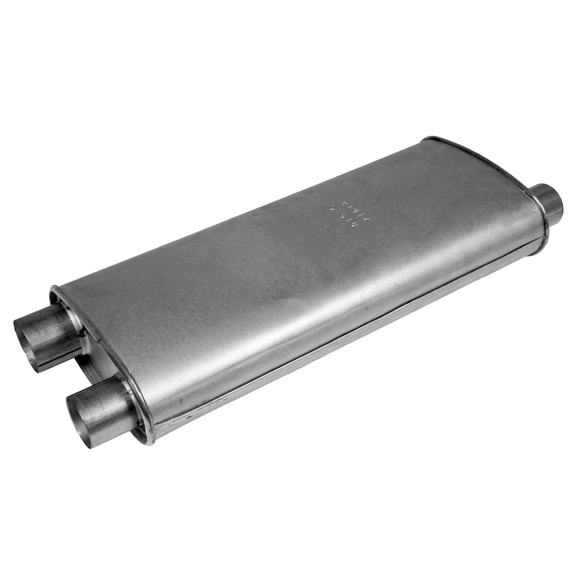 Walker 21417 Quiet-Flow SS Direct Fit Exhaust Muffler 2.5" Inlet (ID) 2.25" Outlet (ID)