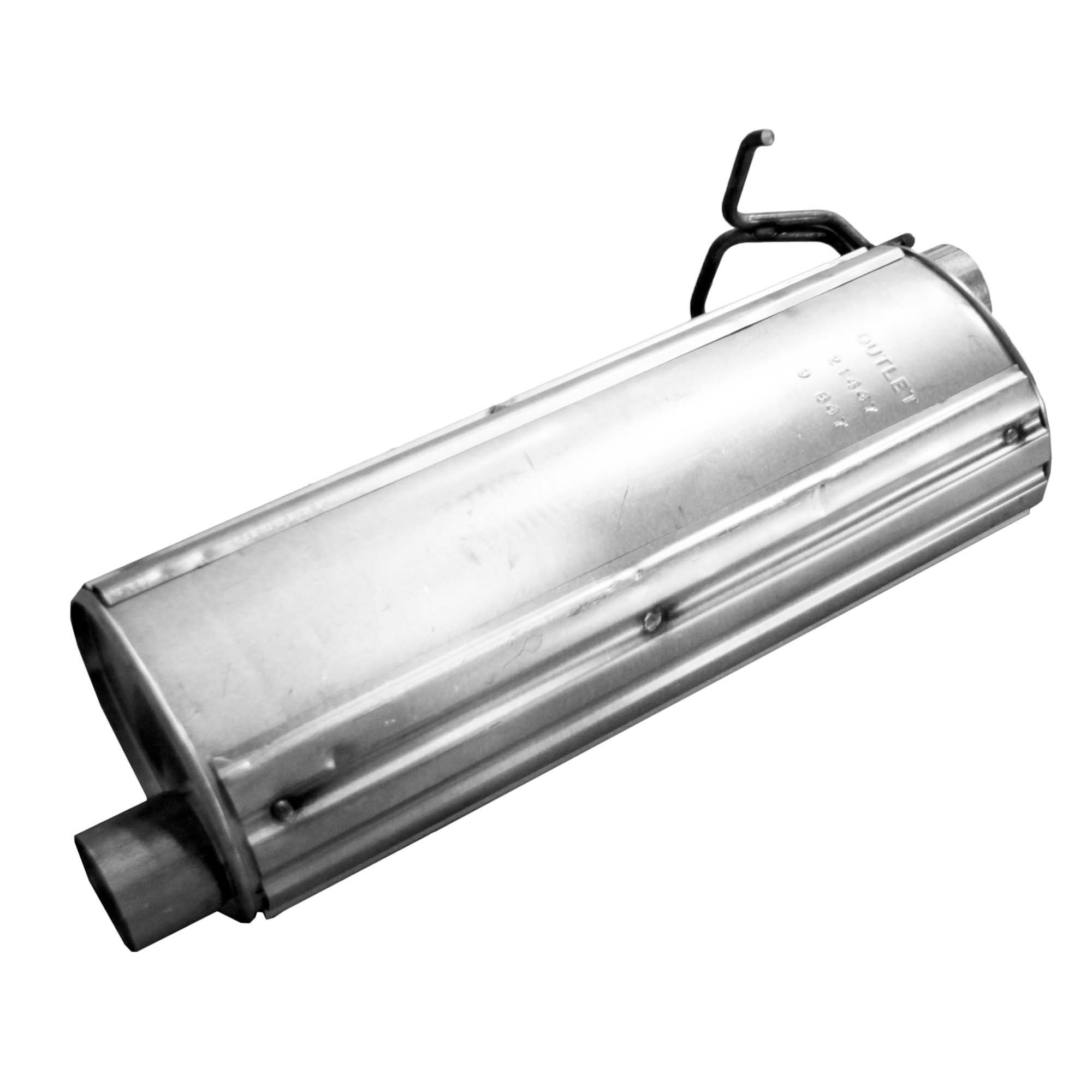 Walker 21447 Quiet-Flow SS Direct Fit Exhaust Muffler 3" Inlet (ID) 3" Outlet (ID)